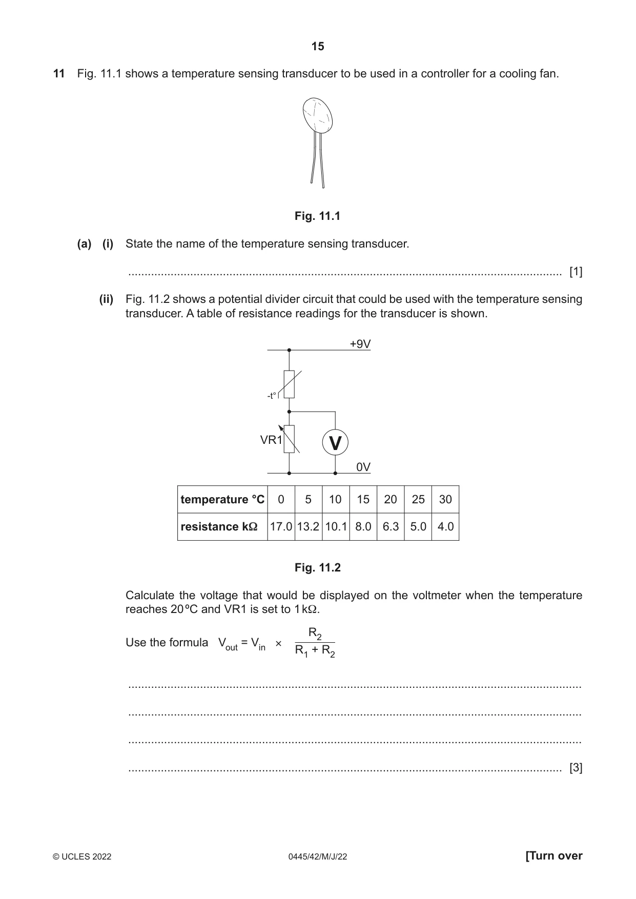 Cambridge IGCSE Design and Technology 0445 2022 May/June Paper 4 · Variant 2 question paper, page 15 of 20
