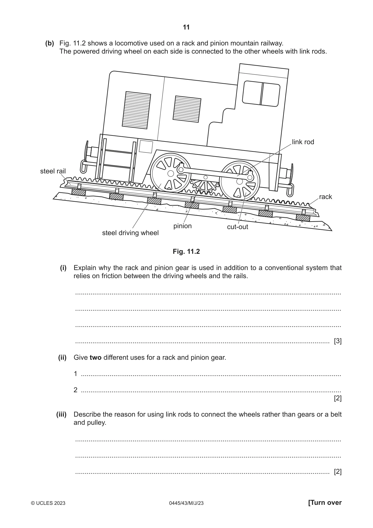 Cambridge IGCSE Design and Technology 0445 2023 May/June Paper 4 · Variant 3 question paper, page 11 of 20