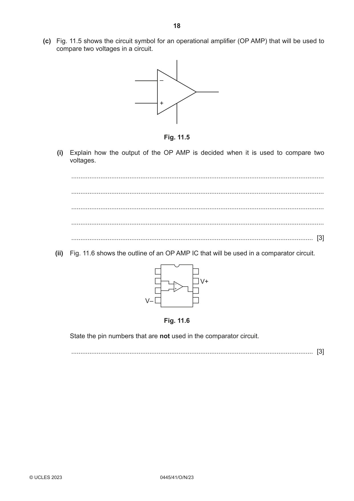 Cambridge IGCSE Design and Technology 0445 2023 Oct/Nov Paper 4 · Variant 1 question paper, page 18 of 20