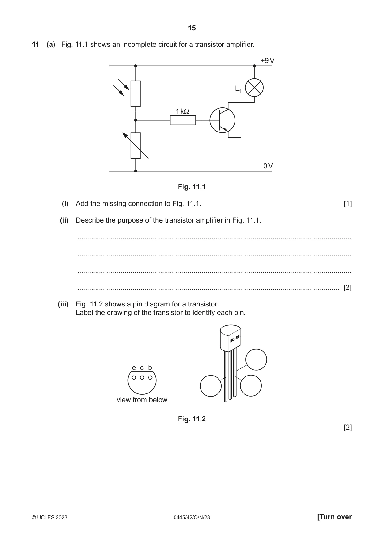 Cambridge IGCSE Design and Technology 0445 2023 Oct/Nov Paper 4 · Variant 2 question paper, page 15 of 20