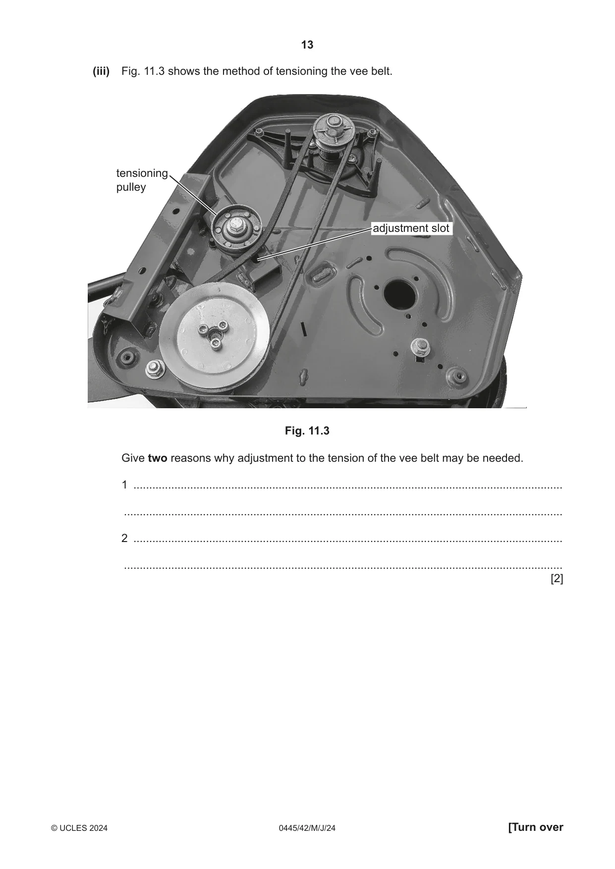 Cambridge IGCSE Design and Technology 0445 2024 May/June Paper 4 · Variant 2 question paper, page 13 of 20