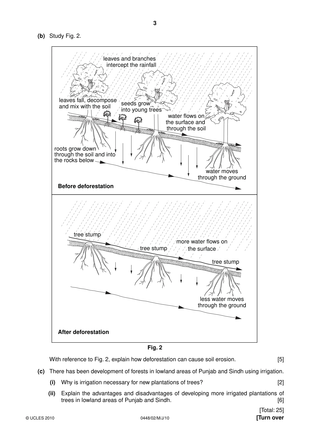 Cambridge IGCSE Pakistan Studies 0448 2010 May/June Paper 2 · Variant 1 question paper, page 3 of 8