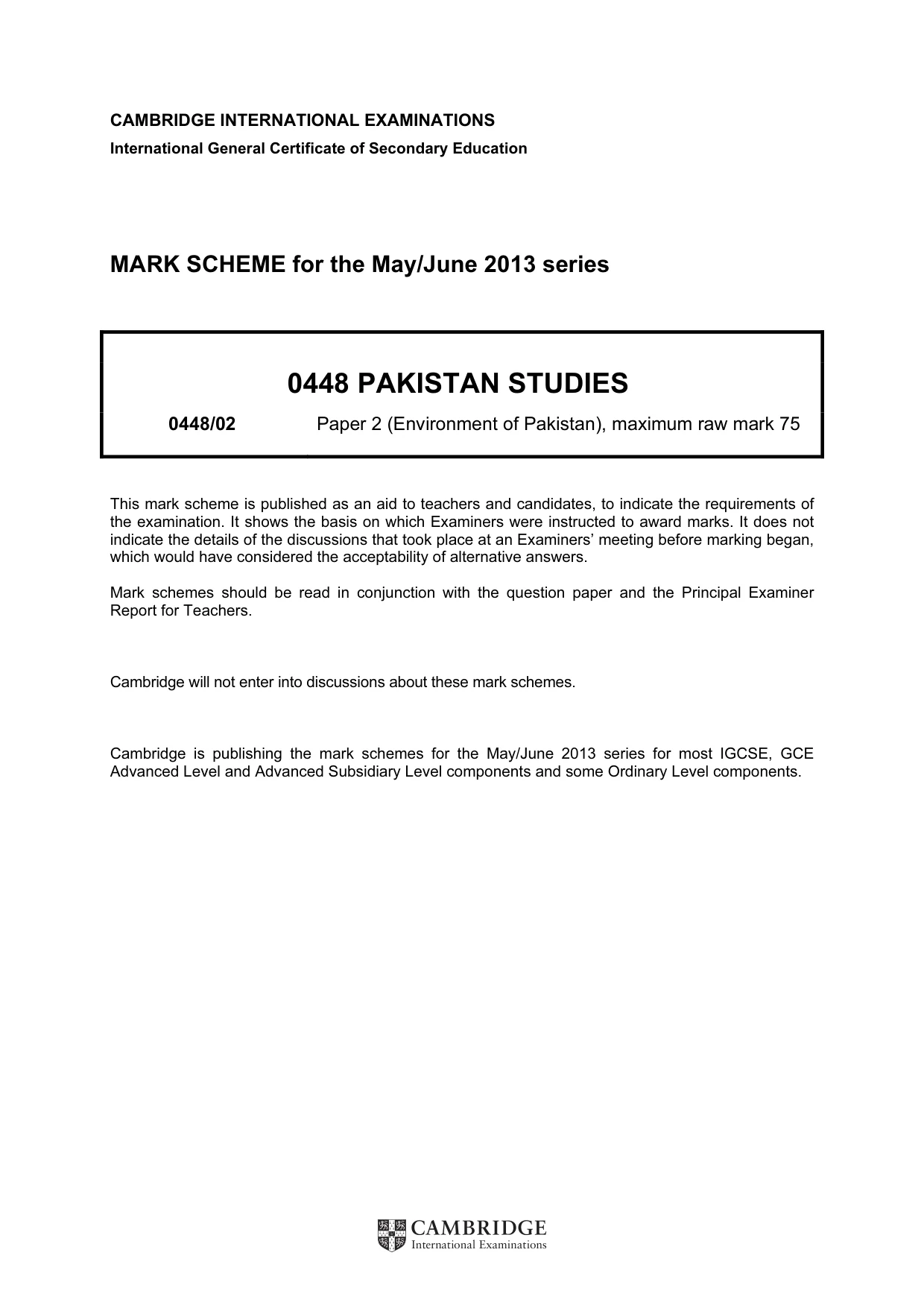 Mark scheme, page 2 of 12