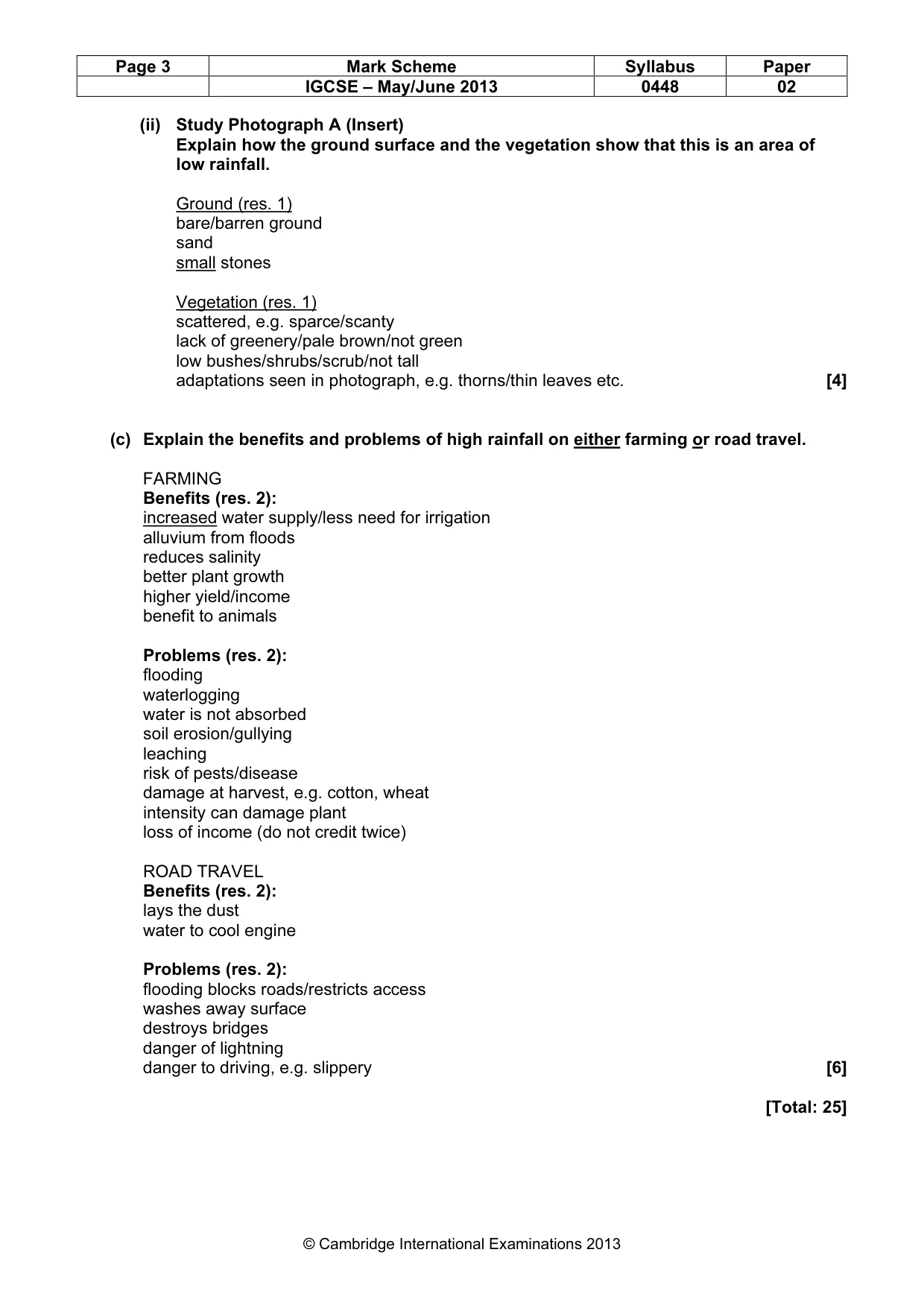 Mark scheme, page 4 of 12