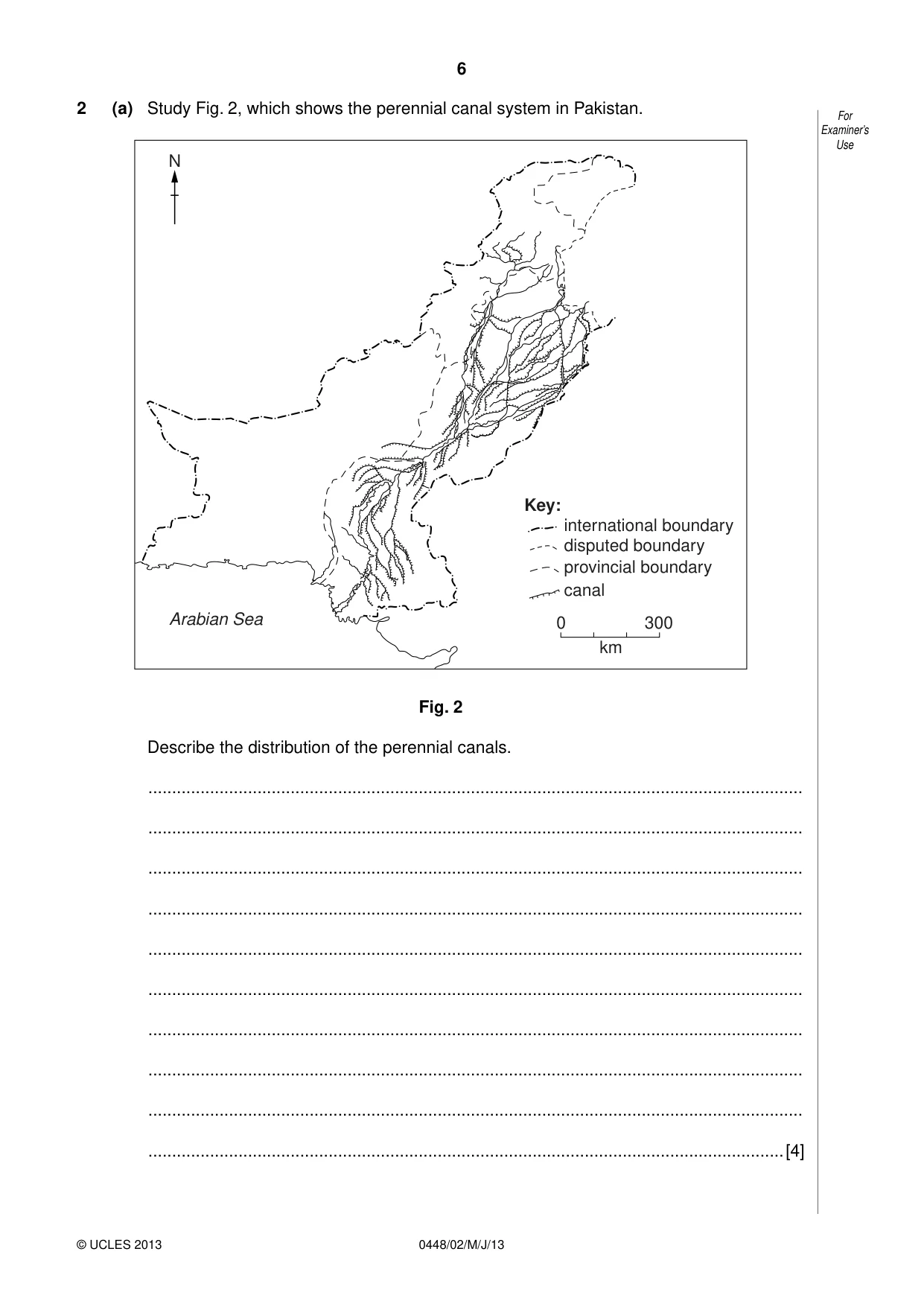 Cambridge IGCSE Pakistan Studies 0448 2013 May/June Paper 2 · Variant 1 question paper, page 7 of 25