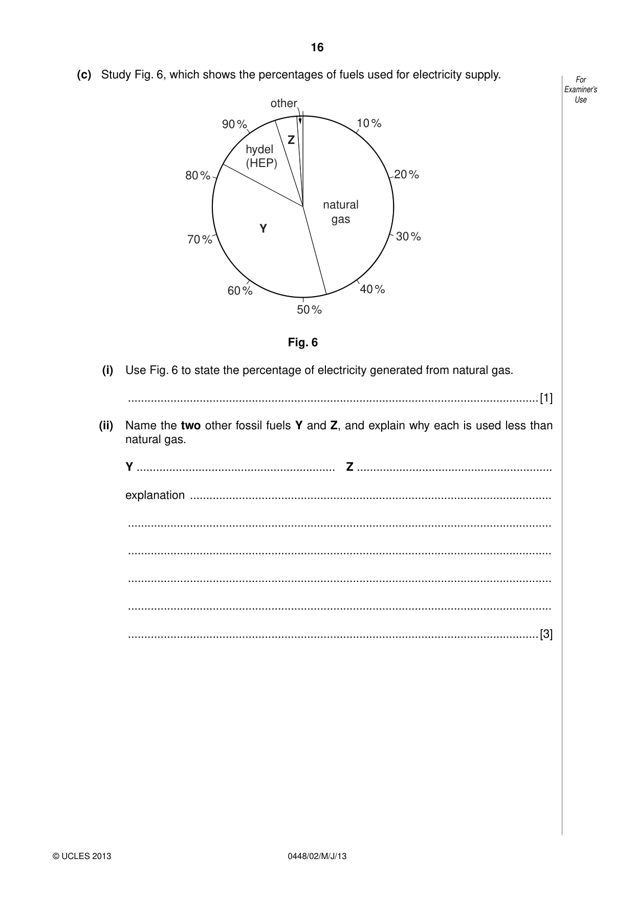 Cambridge IGCSE Pakistan Studies 0448 2013 May/June Paper 2 · Variant 1 question paper, page 17 of 25