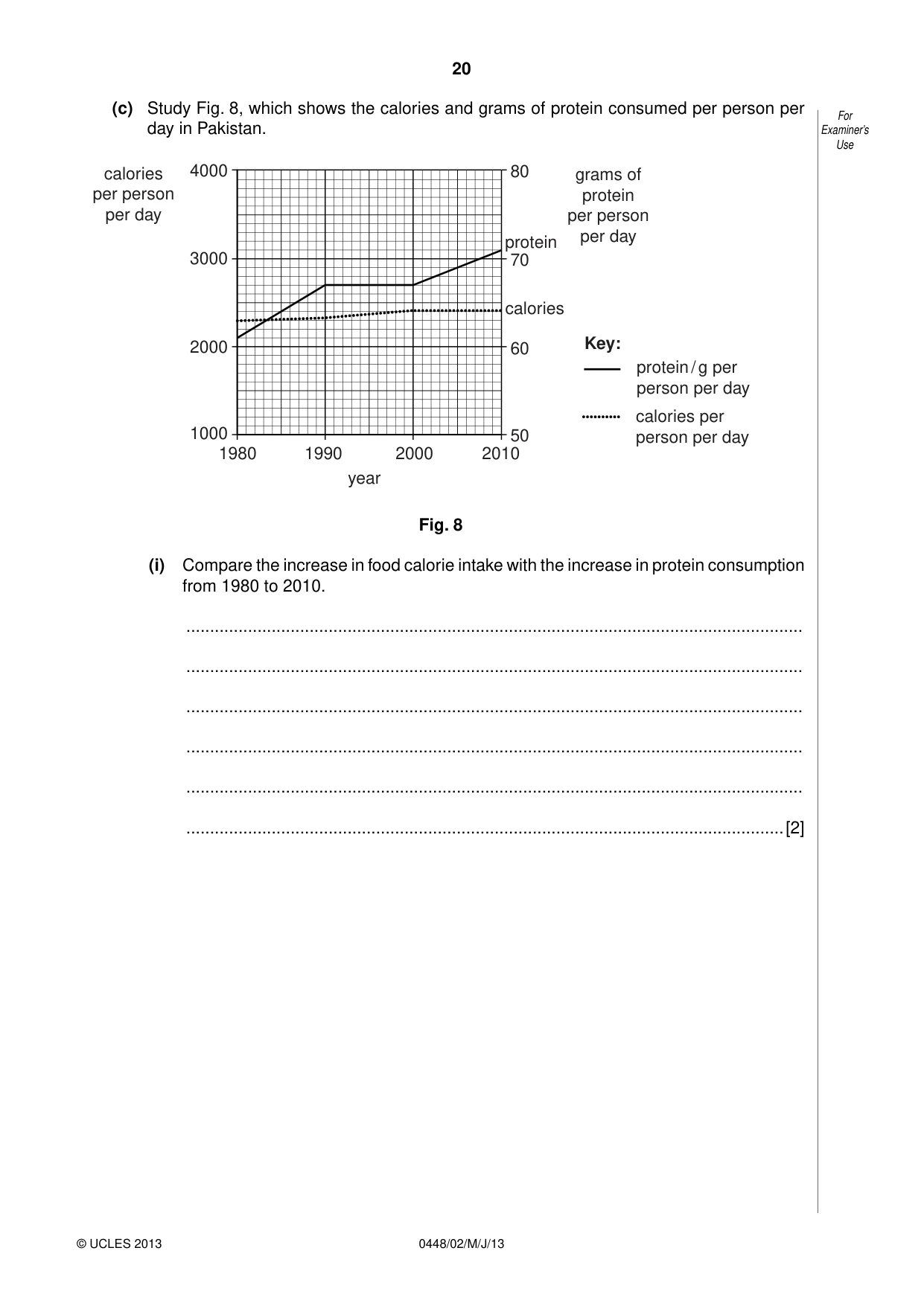 Cambridge IGCSE Pakistan Studies 0448 2013 May/June Paper 2 · Variant 1 question paper, page 21 of 25