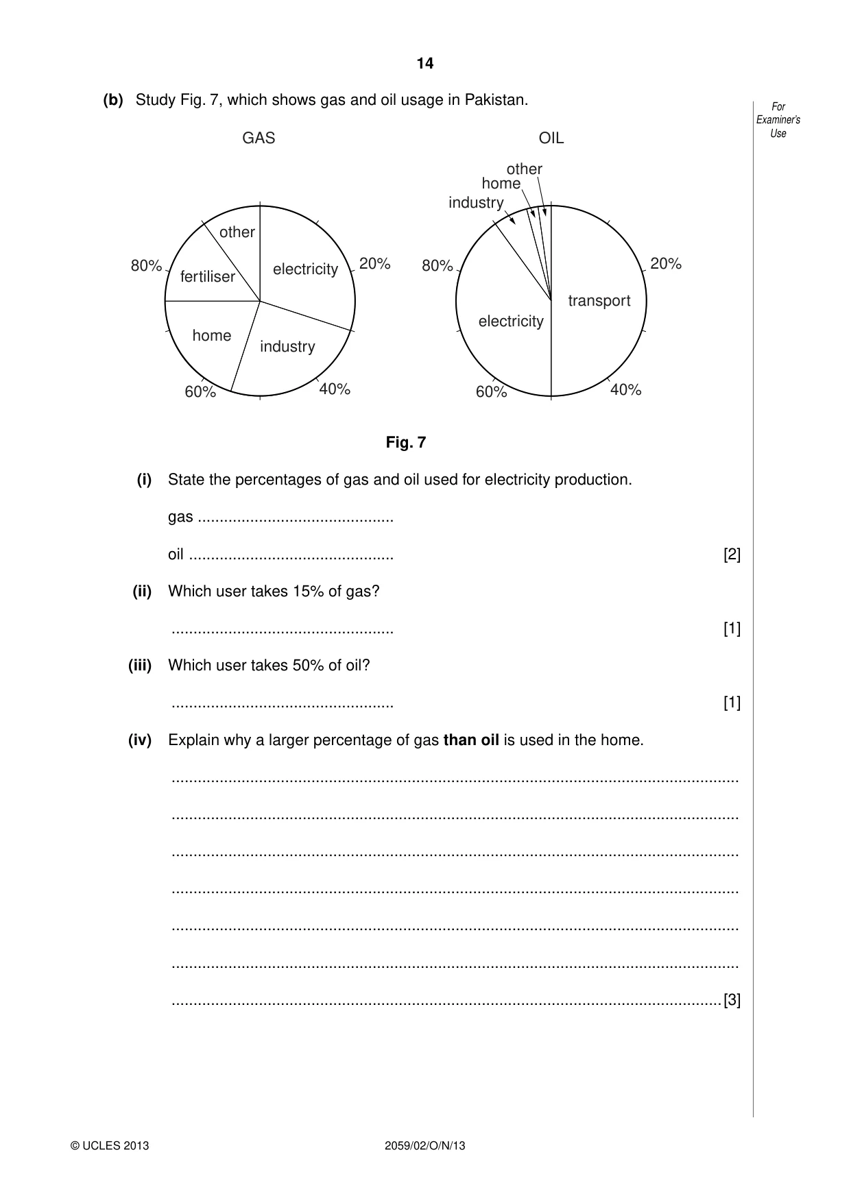 Cambridge IGCSE Pakistan Studies 0448 2013 May/June Paper 4 · Variant 2 question paper, page 15 of 21