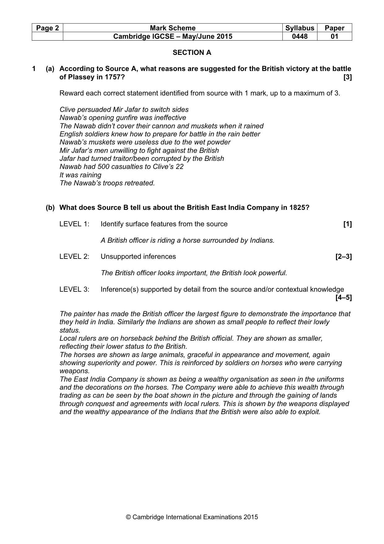 Mark scheme, page 2 of 12