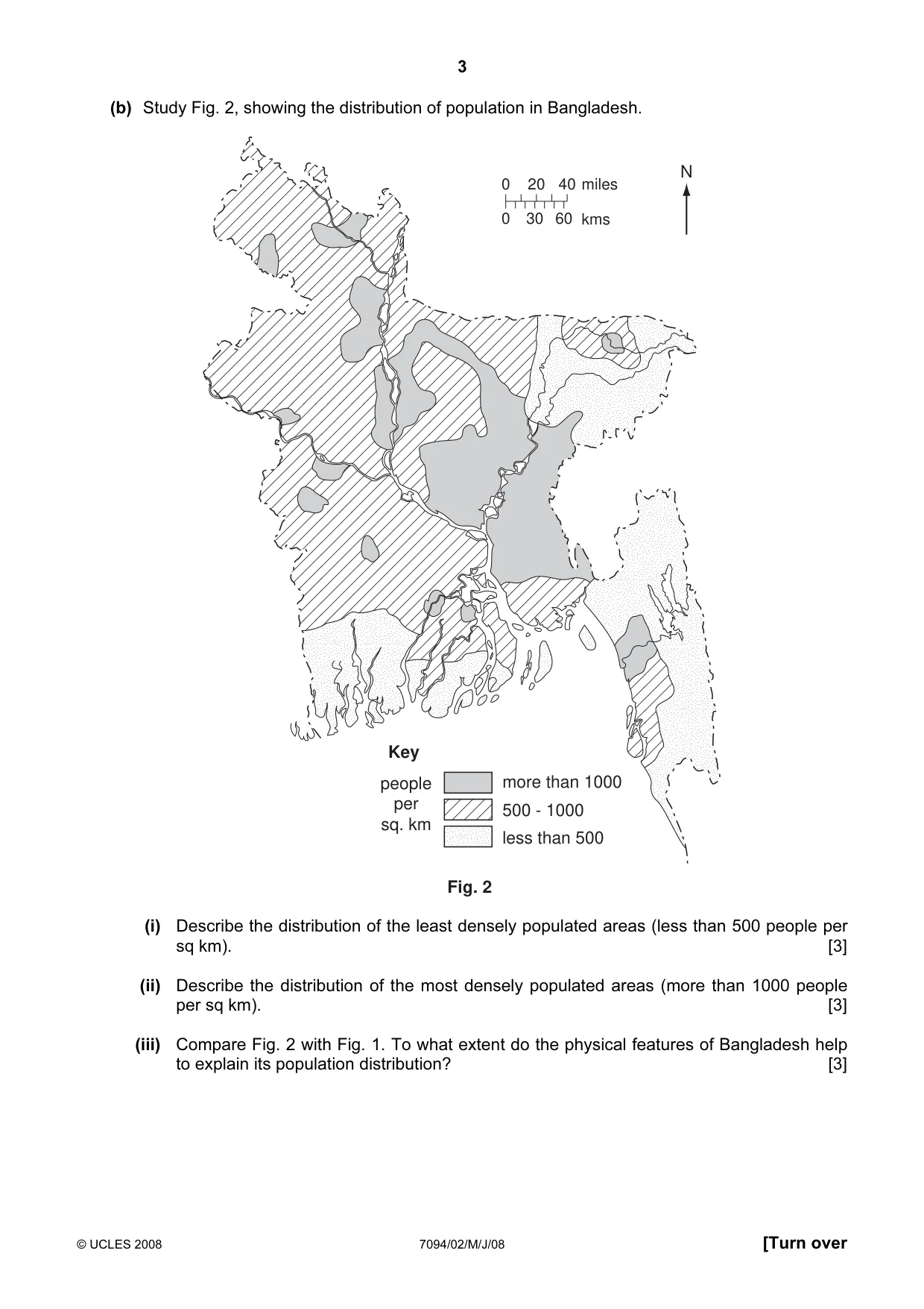 Cambridge IGCSE Bangladesh Studies 0449 2008 May/June Paper 2 · Variant 1 question paper, page 3 of 16