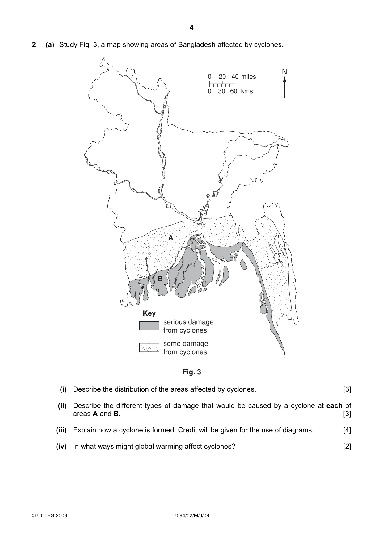 Cambridge IGCSE Bangladesh Studies 0449 2009 May/June Paper 2 · Variant 1 question paper, page 4 of 12