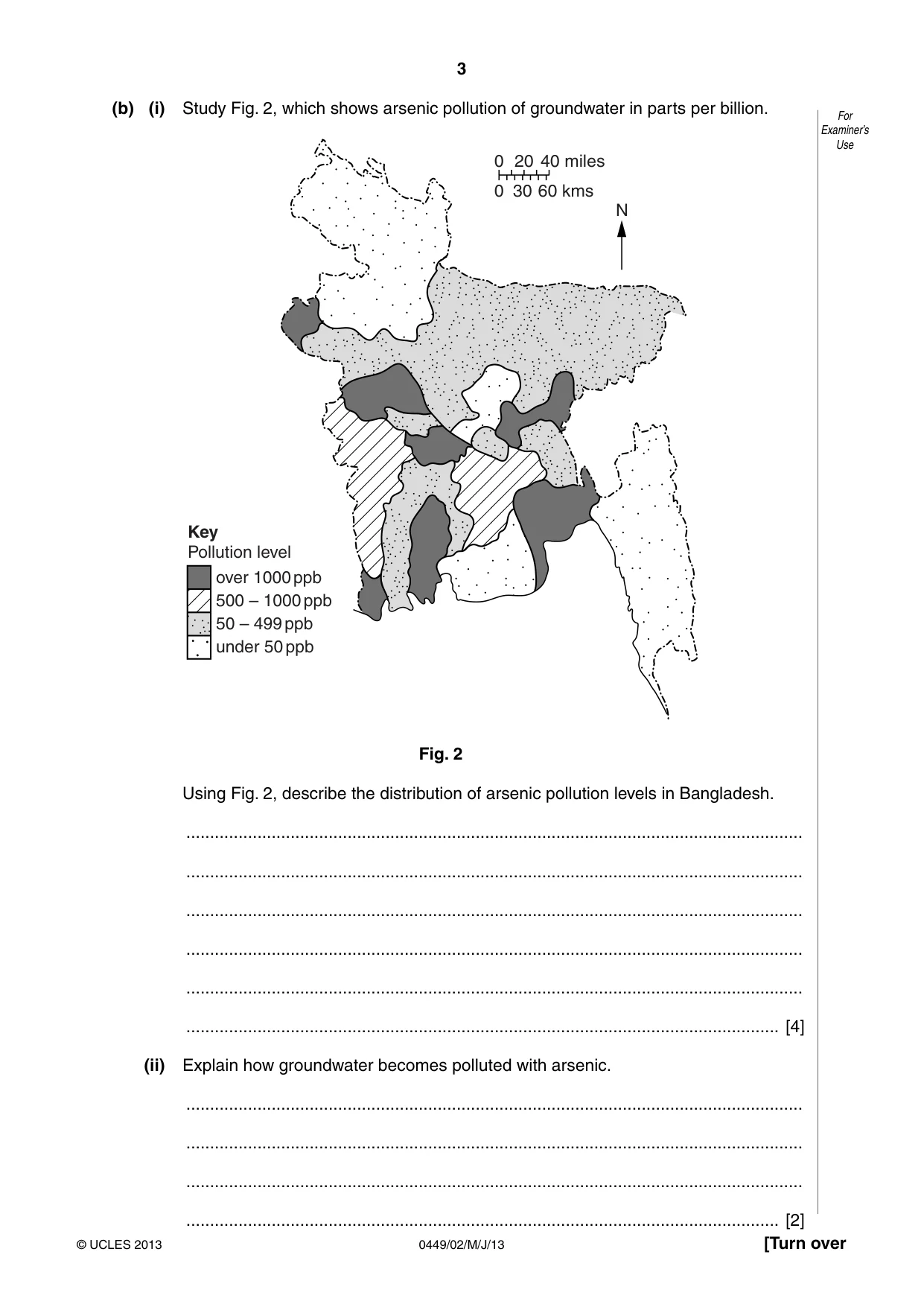 Cambridge IGCSE Bangladesh Studies 0449 2013 May/June Paper 2 · Variant 1 question paper, page 3 of 24