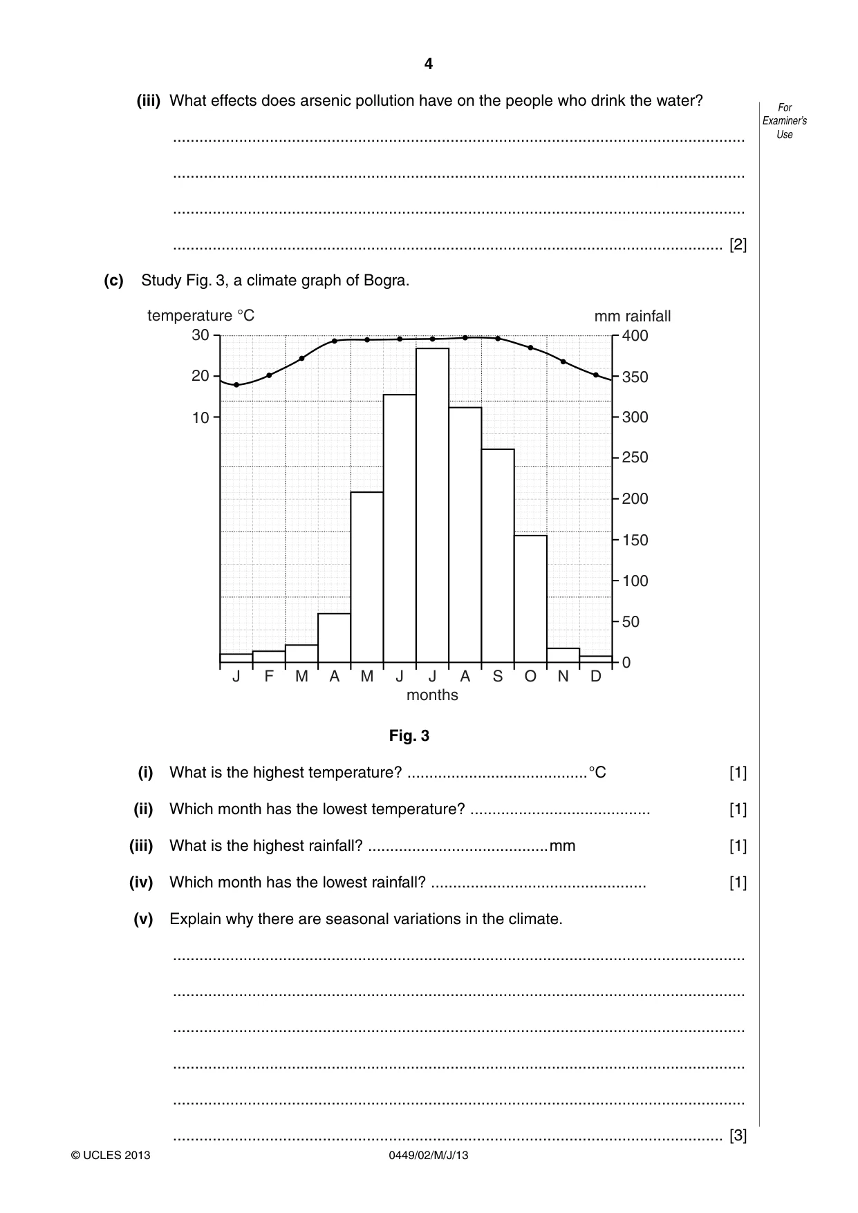 Cambridge IGCSE Bangladesh Studies 0449 2013 May/June Paper 2 · Variant 1 question paper, page 4 of 24
