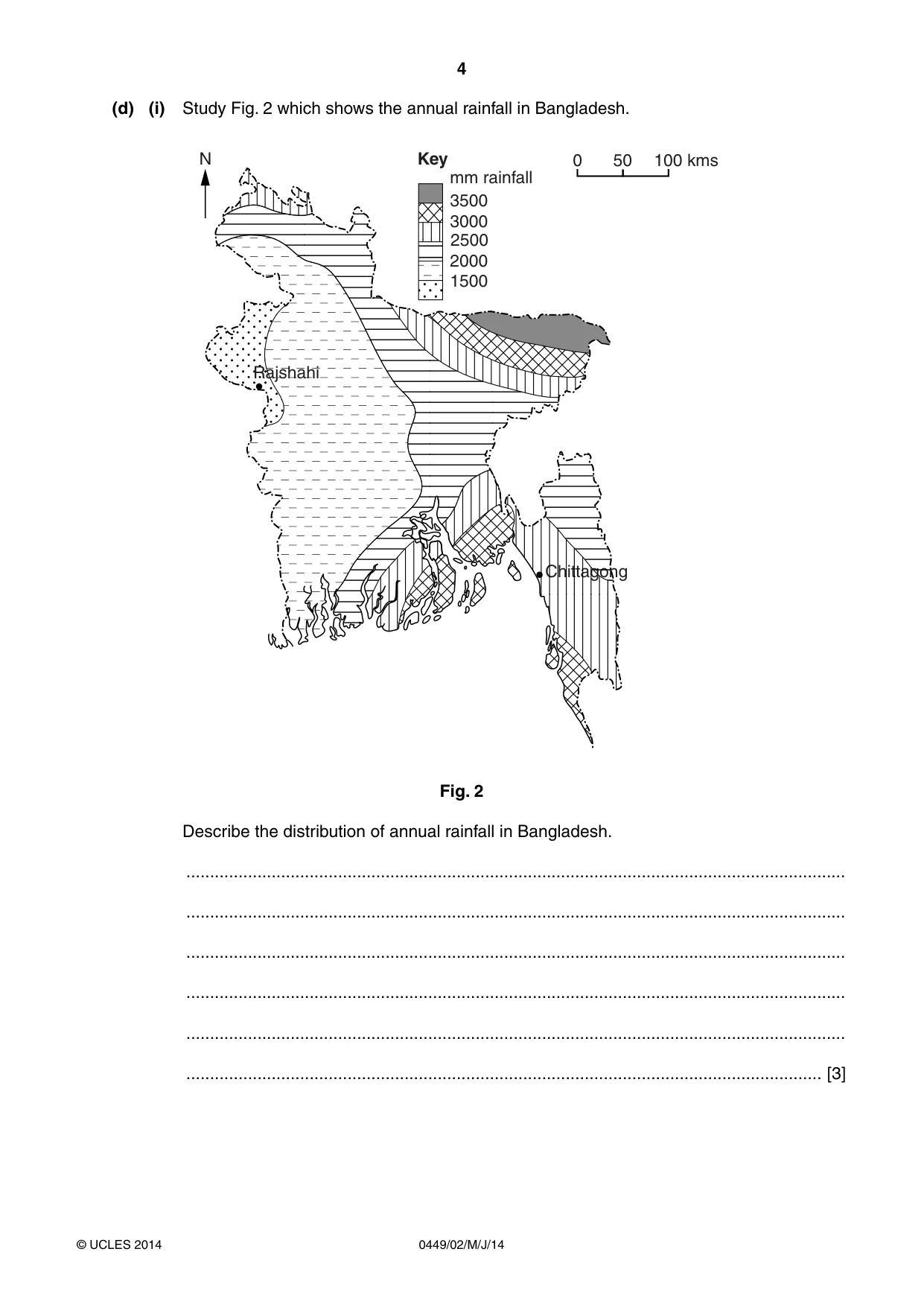 Cambridge IGCSE Bangladesh Studies 0449 2014 May/June Paper 2 · Variant 1 question paper, page 4 of 24