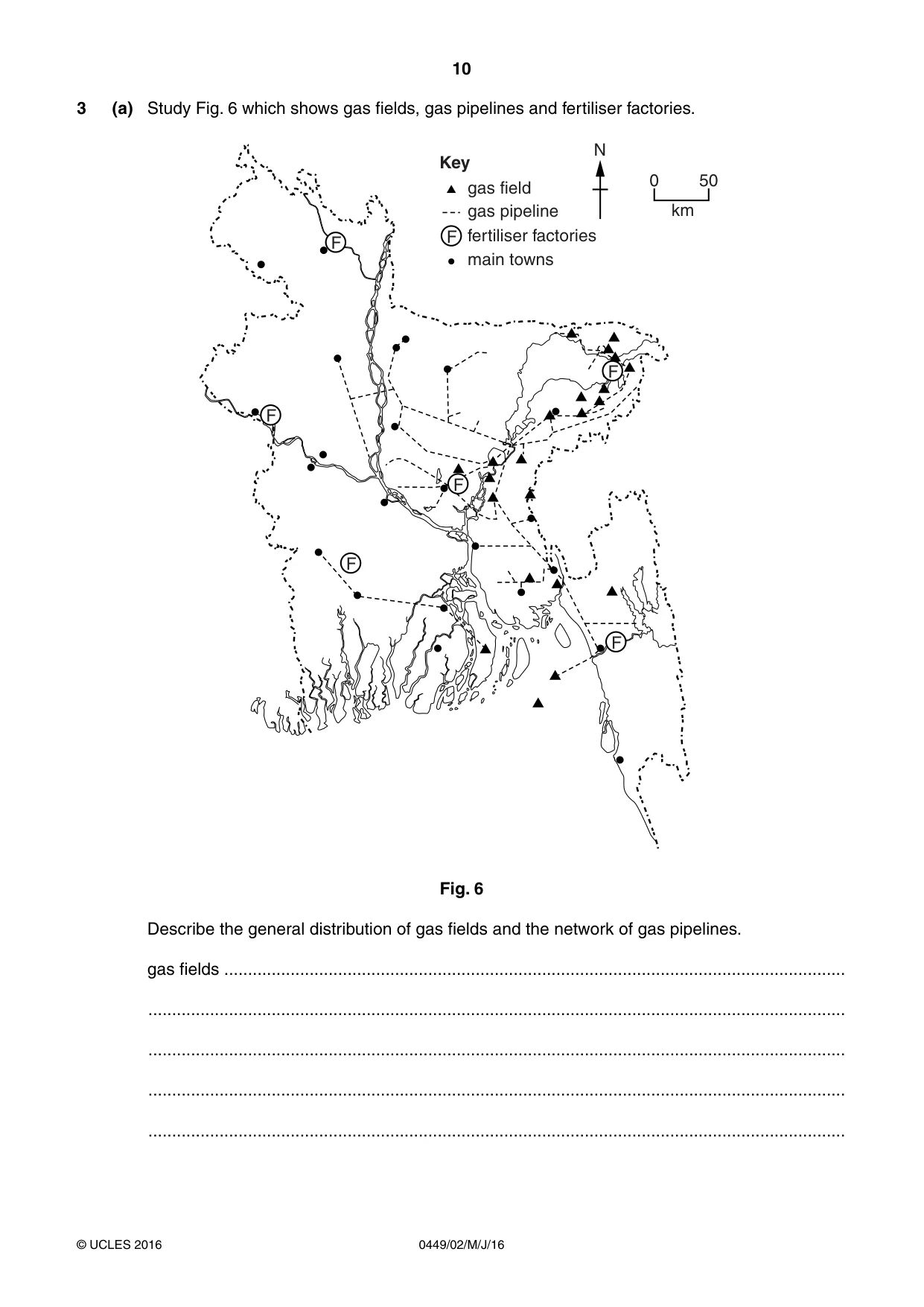 Cambridge IGCSE Bangladesh Studies 0449 2016 May/June Paper 2 · Variant 0 question paper, page 10 of 24