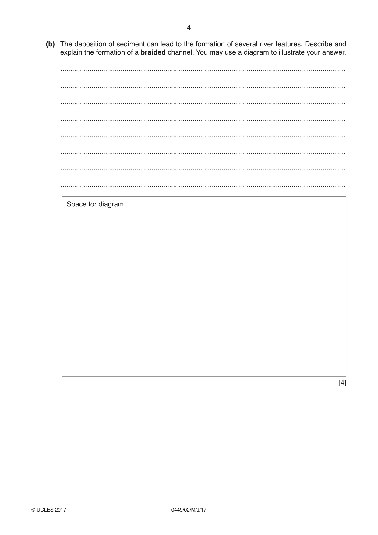 Cambridge IGCSE Bangladesh Studies 0449 2017 May/June Paper 2 · Variant 1 question paper, page 4 of 24