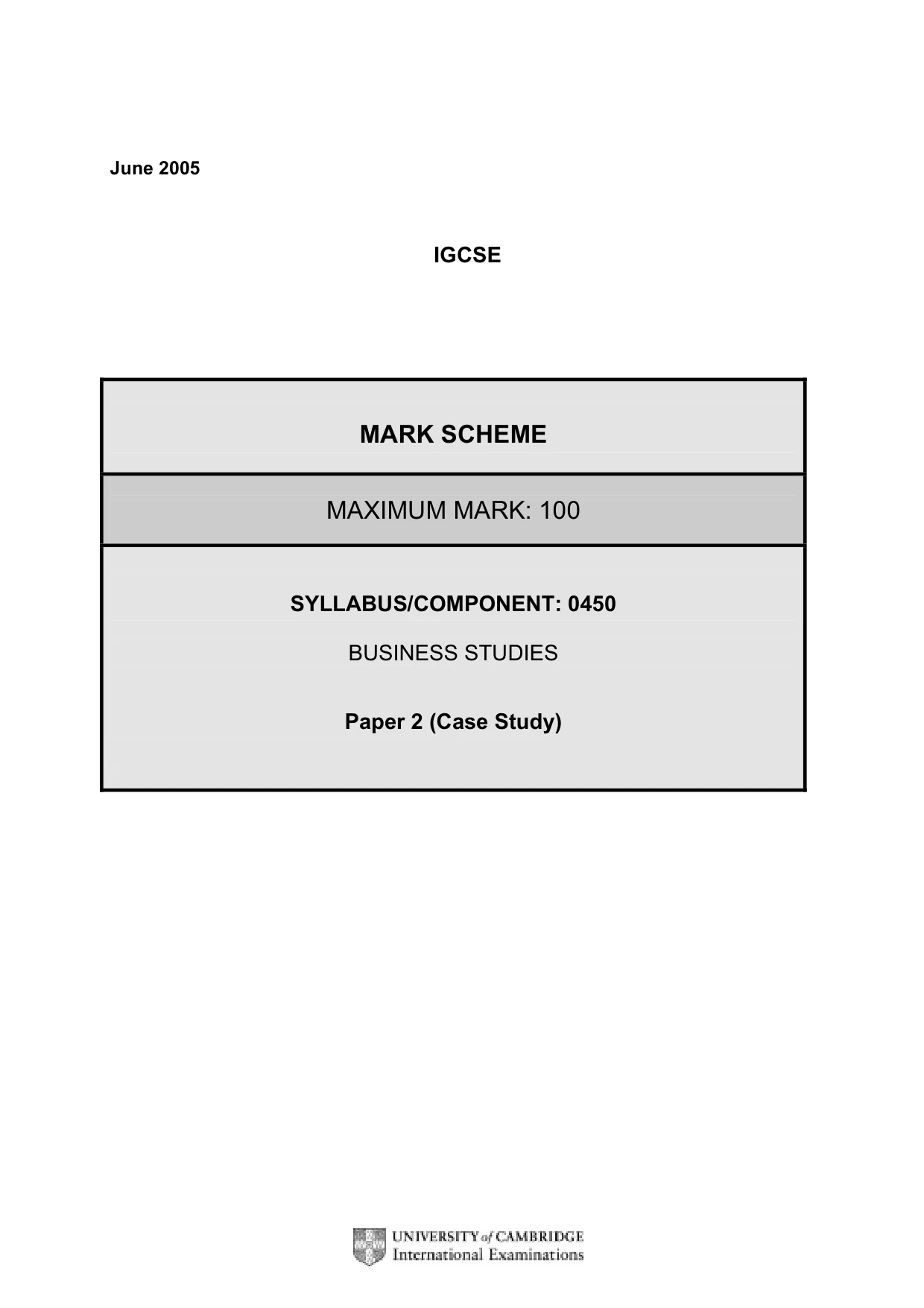 Mark scheme, page 3 of 8