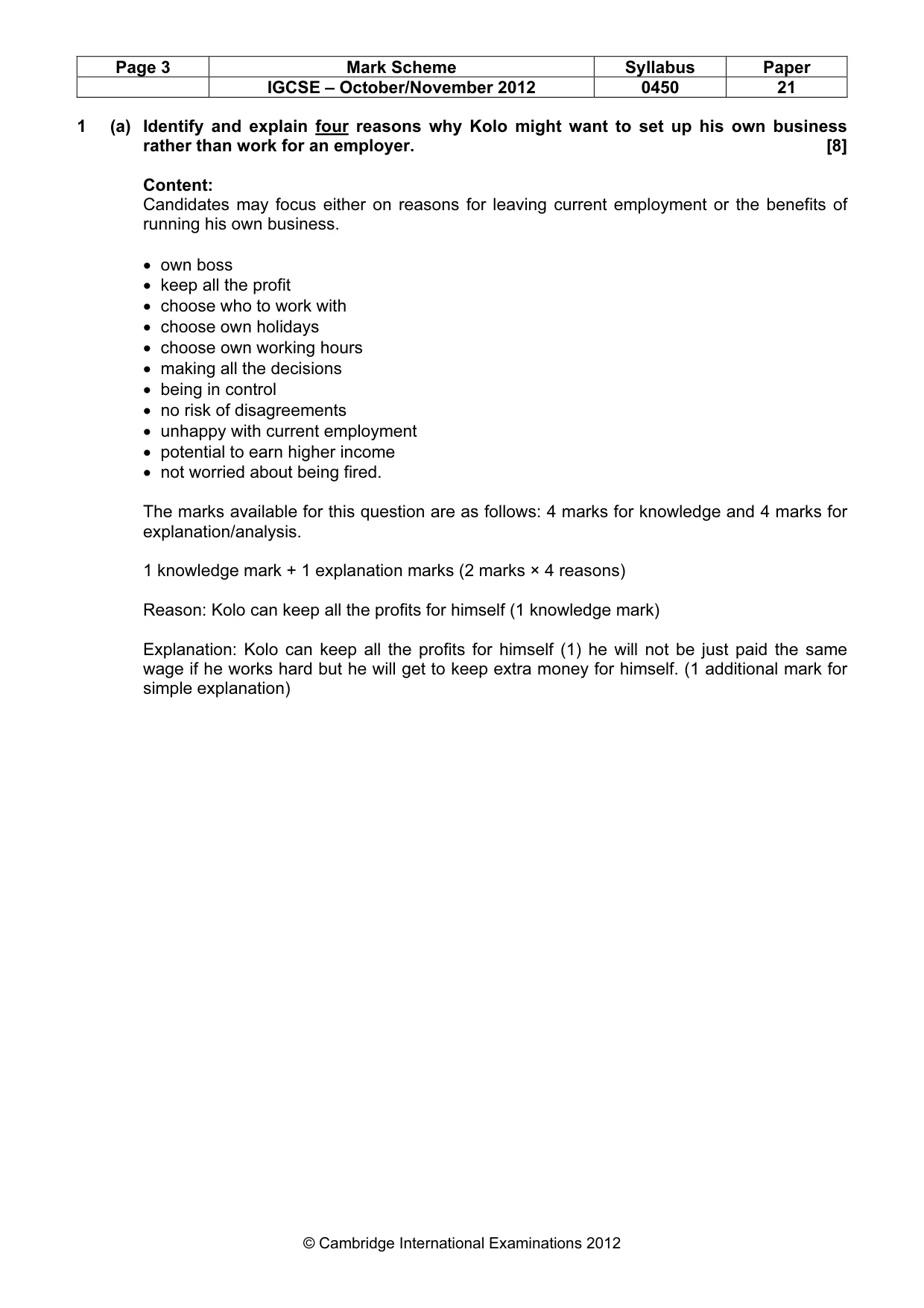 Mark scheme, page 3 of 15