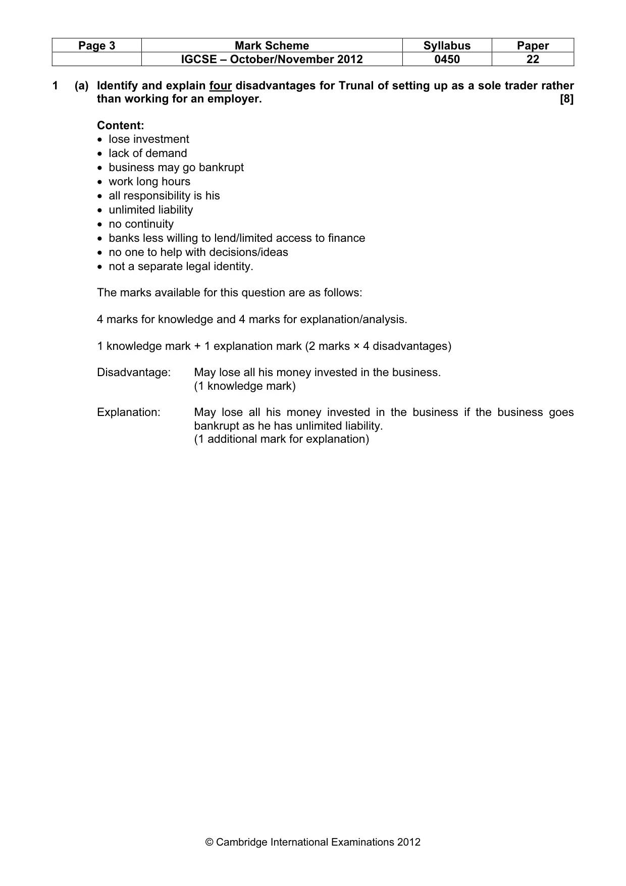 Mark scheme, page 3 of 14