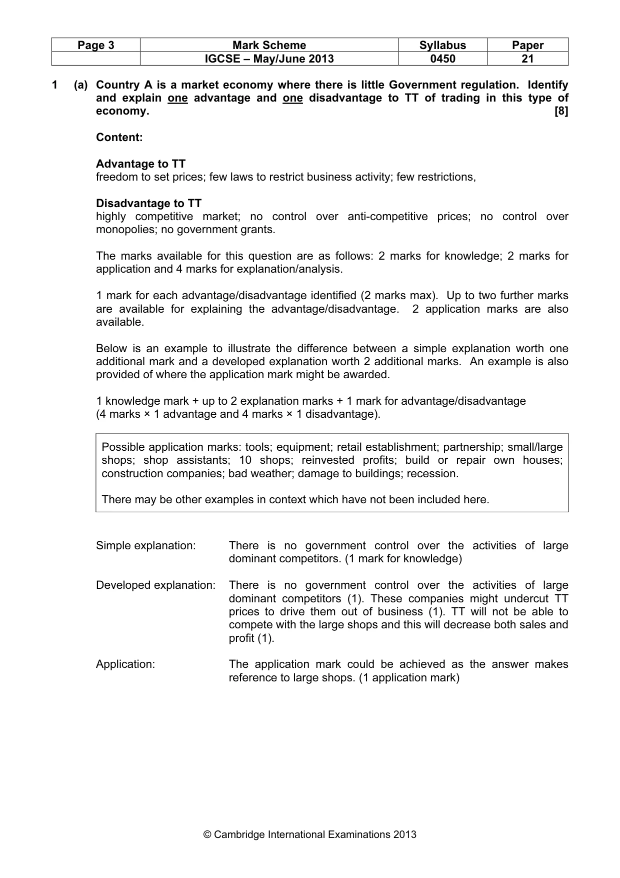 Mark scheme, page 3 of 16