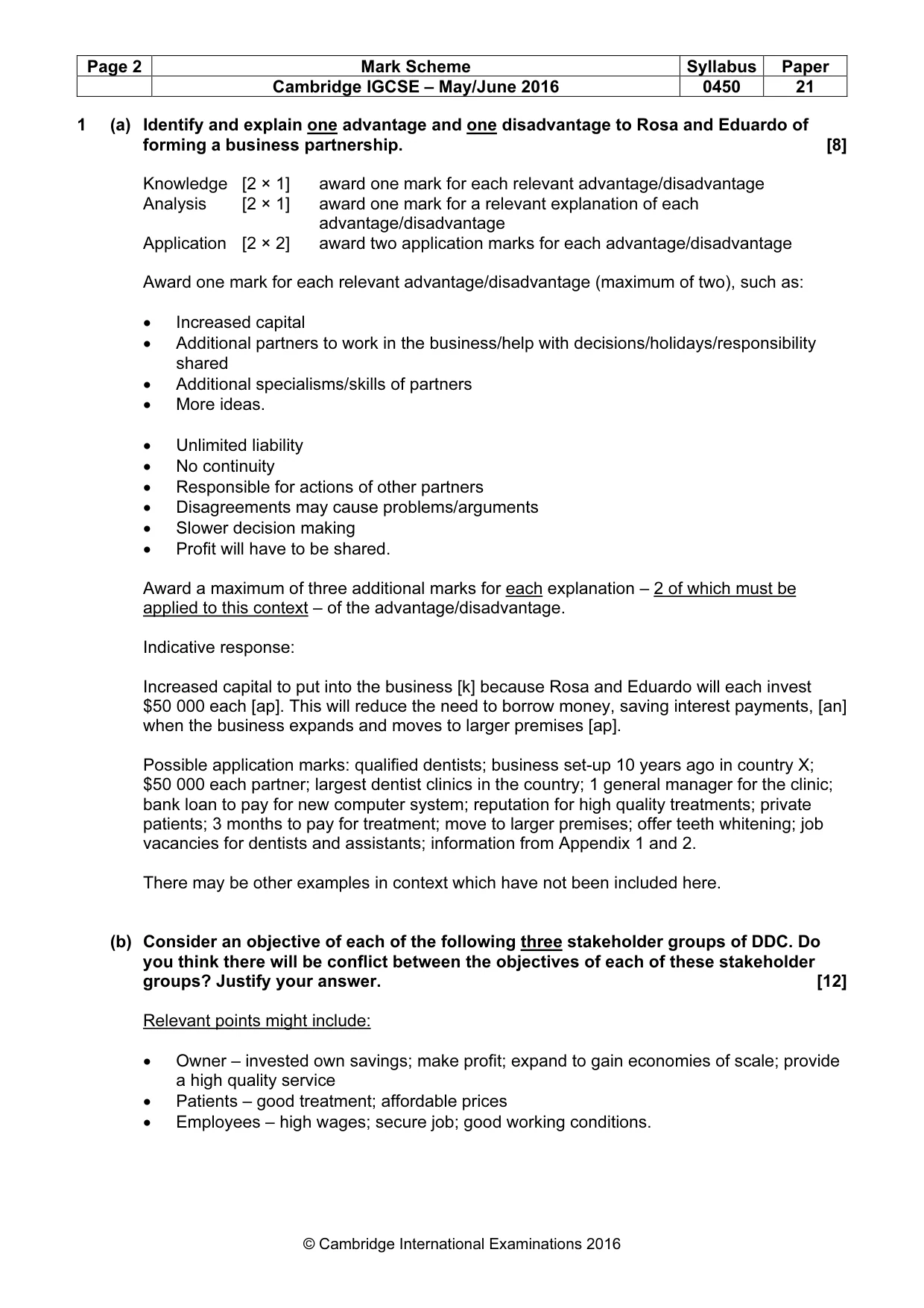 Mark scheme, page 2 of 10