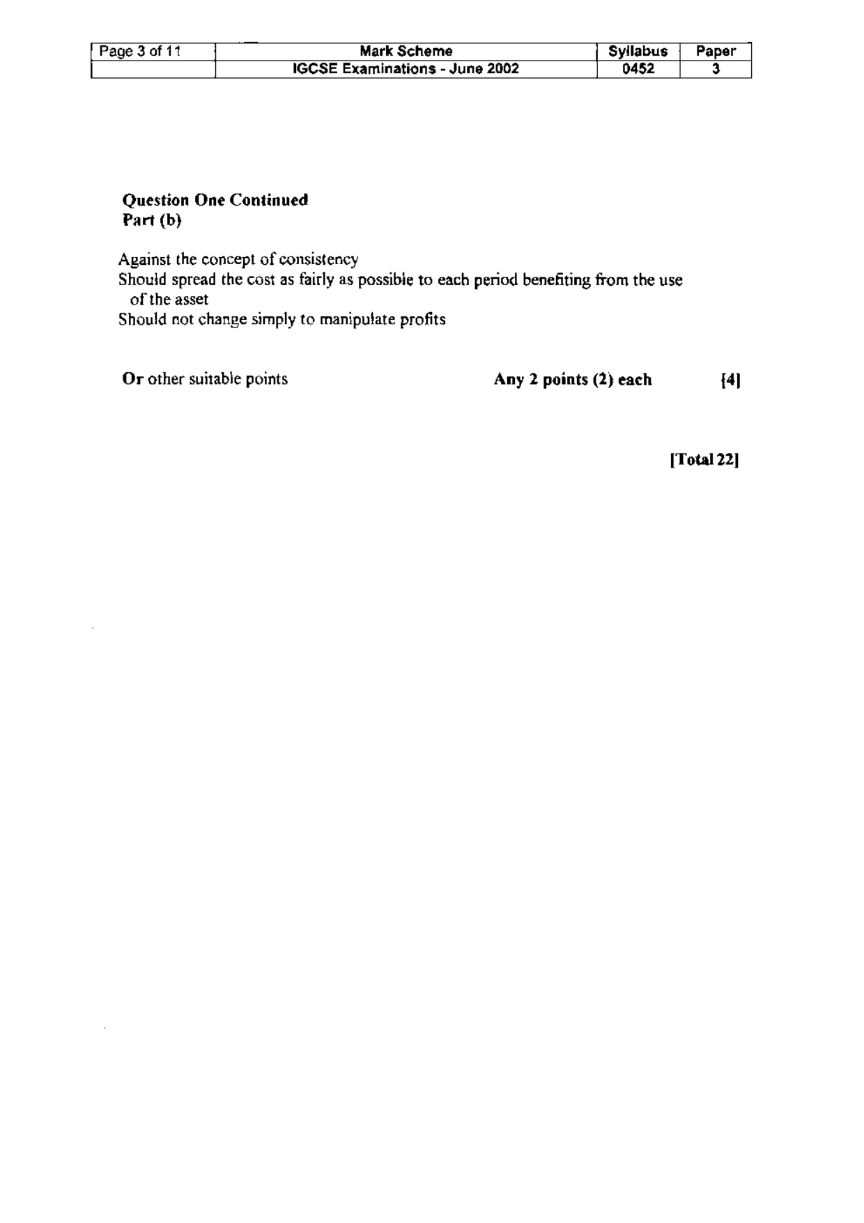 Mark scheme, page 4 of 18