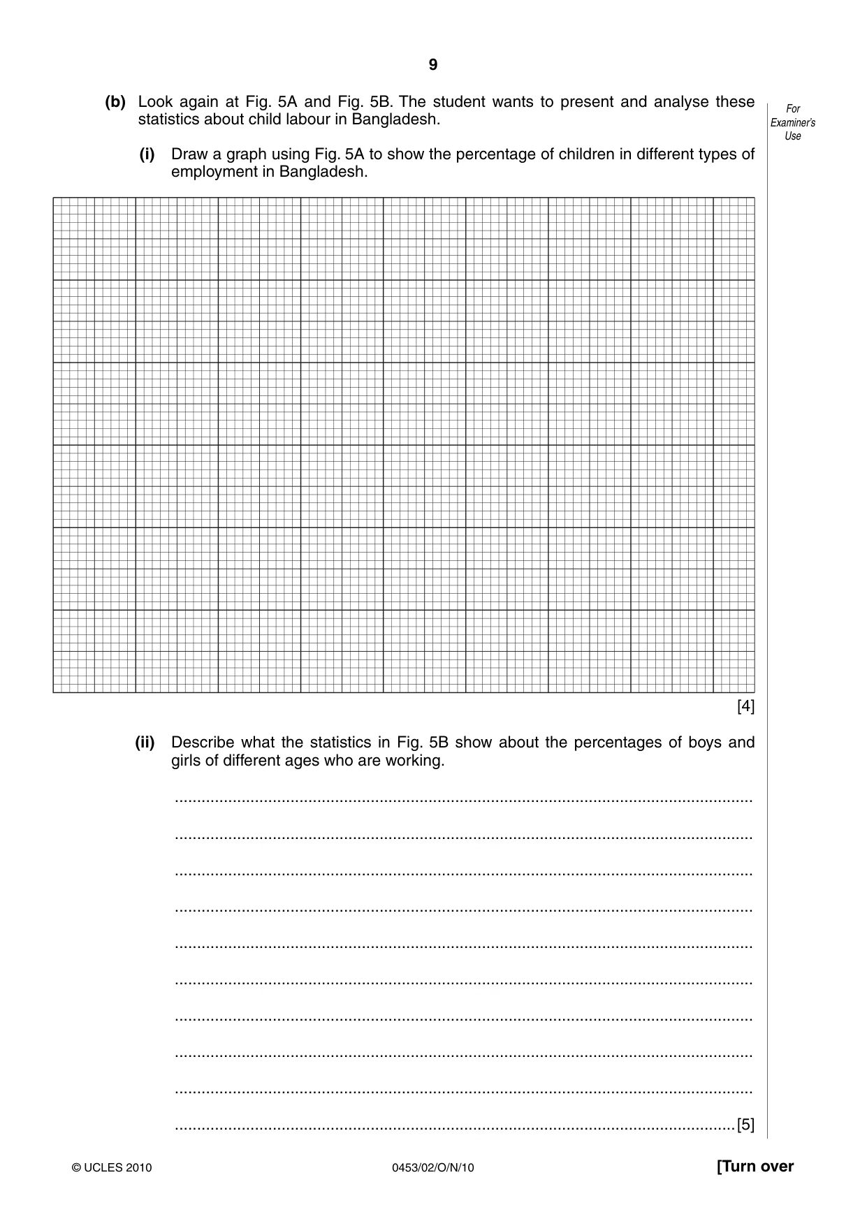 Cambridge IGCSE Development Studies 0453 2010 Oct/Nov Paper 2 · Variant 1 question paper, page 9 of 16
