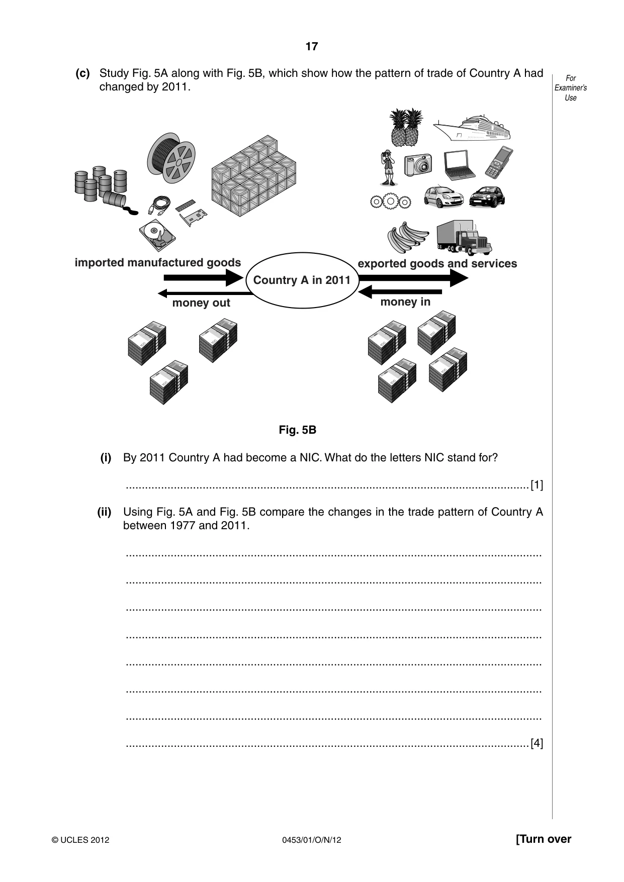 Cambridge IGCSE Development Studies 0453 2012 Oct/Nov Paper 1 · Variant 1 question paper, page 17 of 20