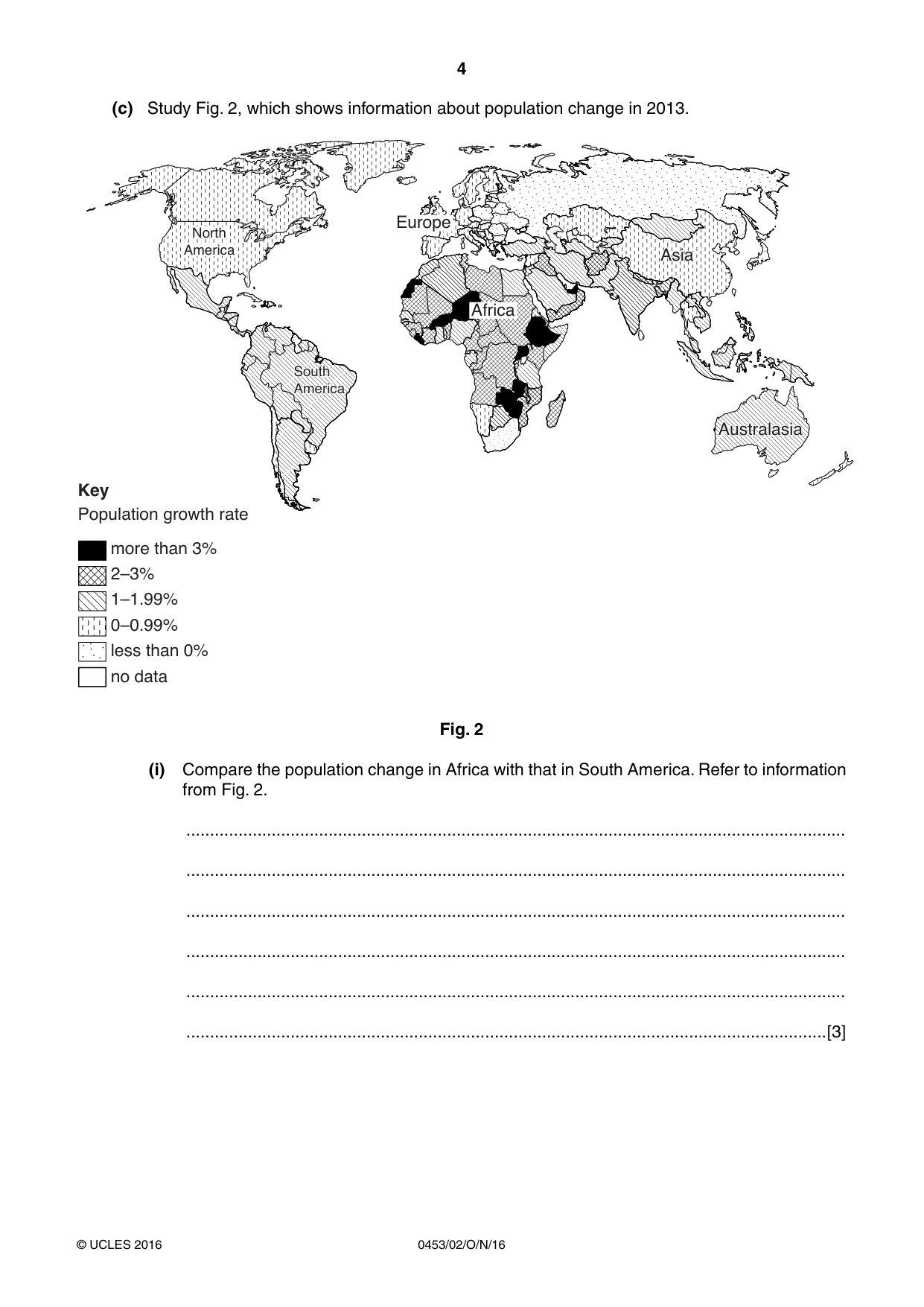 Cambridge IGCSE Development Studies 0453 2016 Oct/Nov Paper 2 · Variant 1 question paper, page 4 of 20