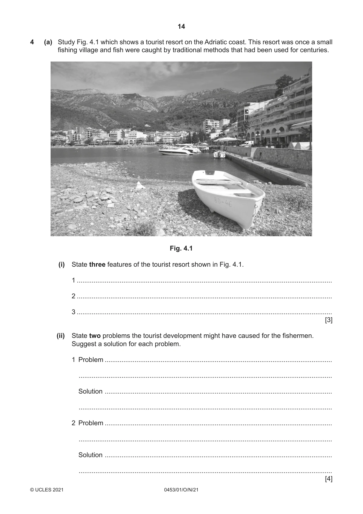 Cambridge IGCSE Development Studies 0453 2021 Oct/Nov Paper 1 · Variant 0 question paper, page 14 of 16