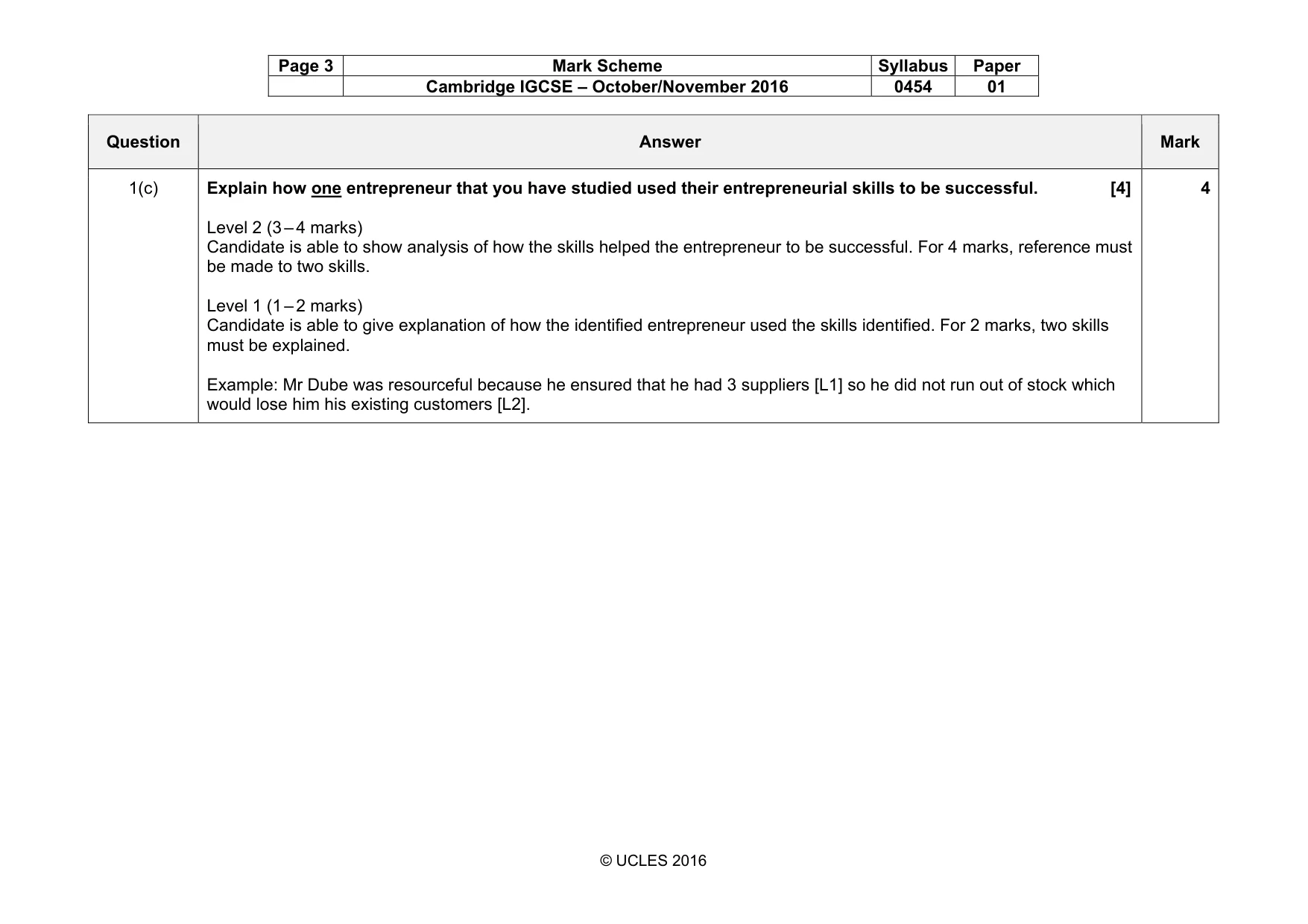 Mark scheme, page 3 of 14