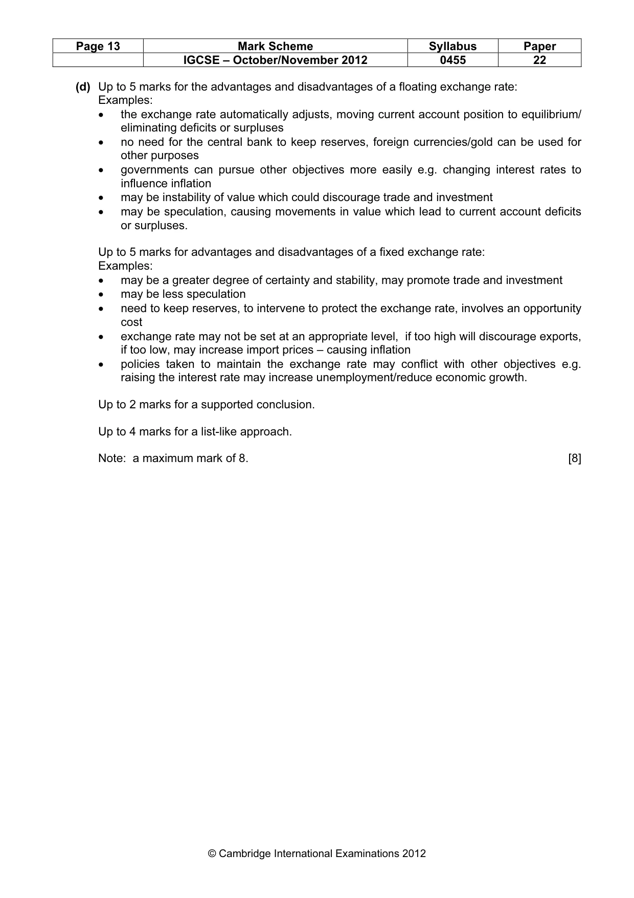 Mark scheme, page 13 of 13