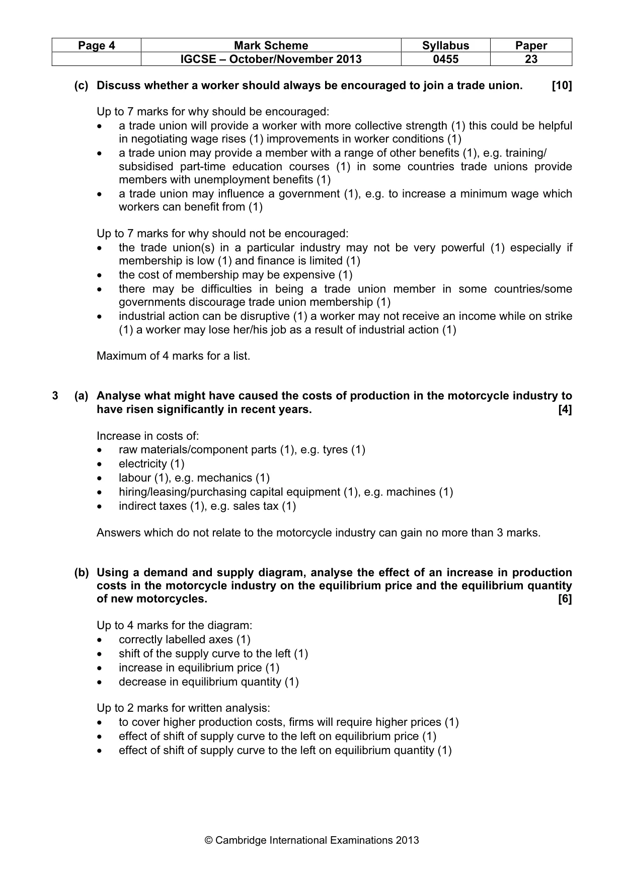 Mark scheme, page 4 of 11