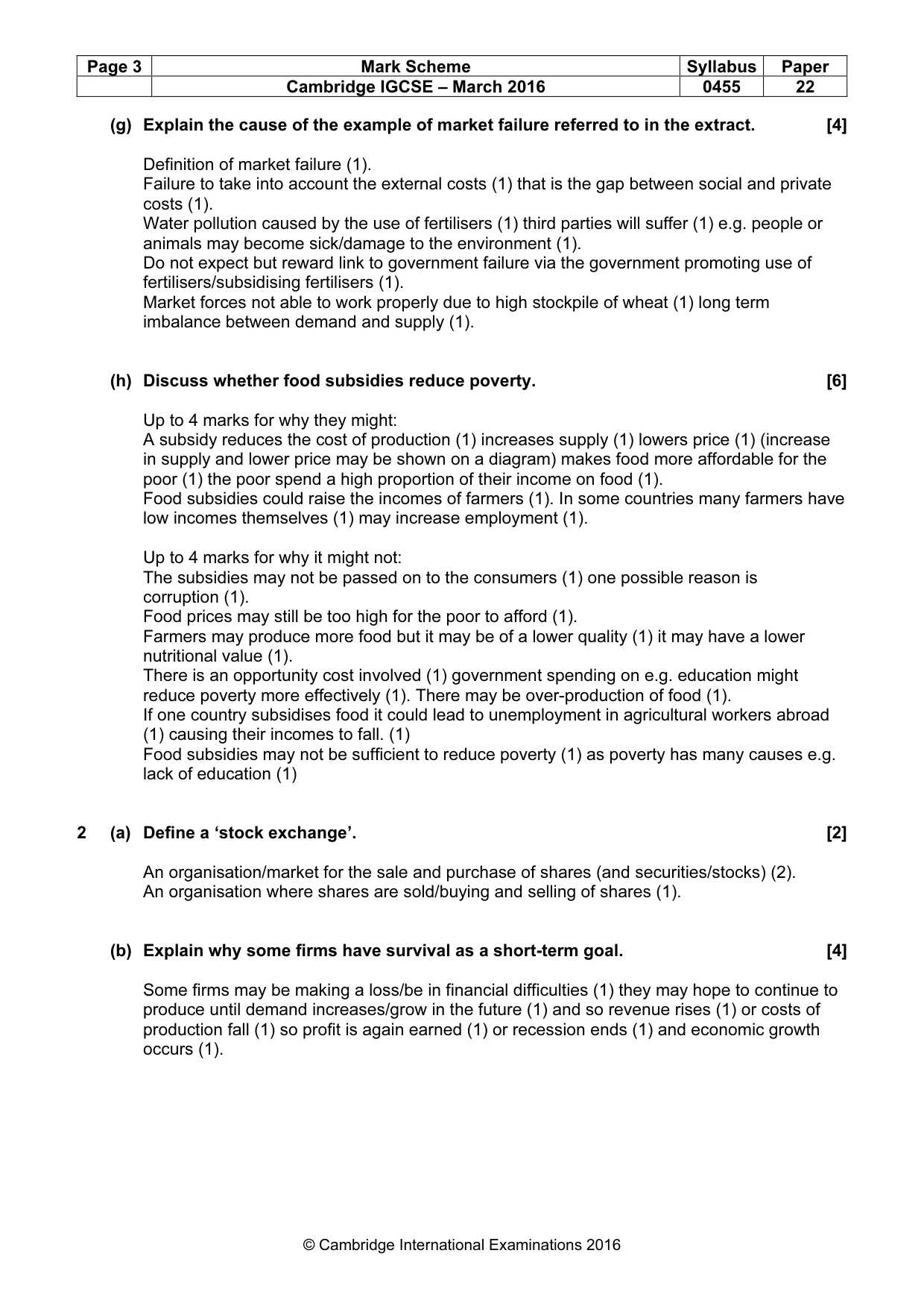 Mark scheme, page 3 of 10