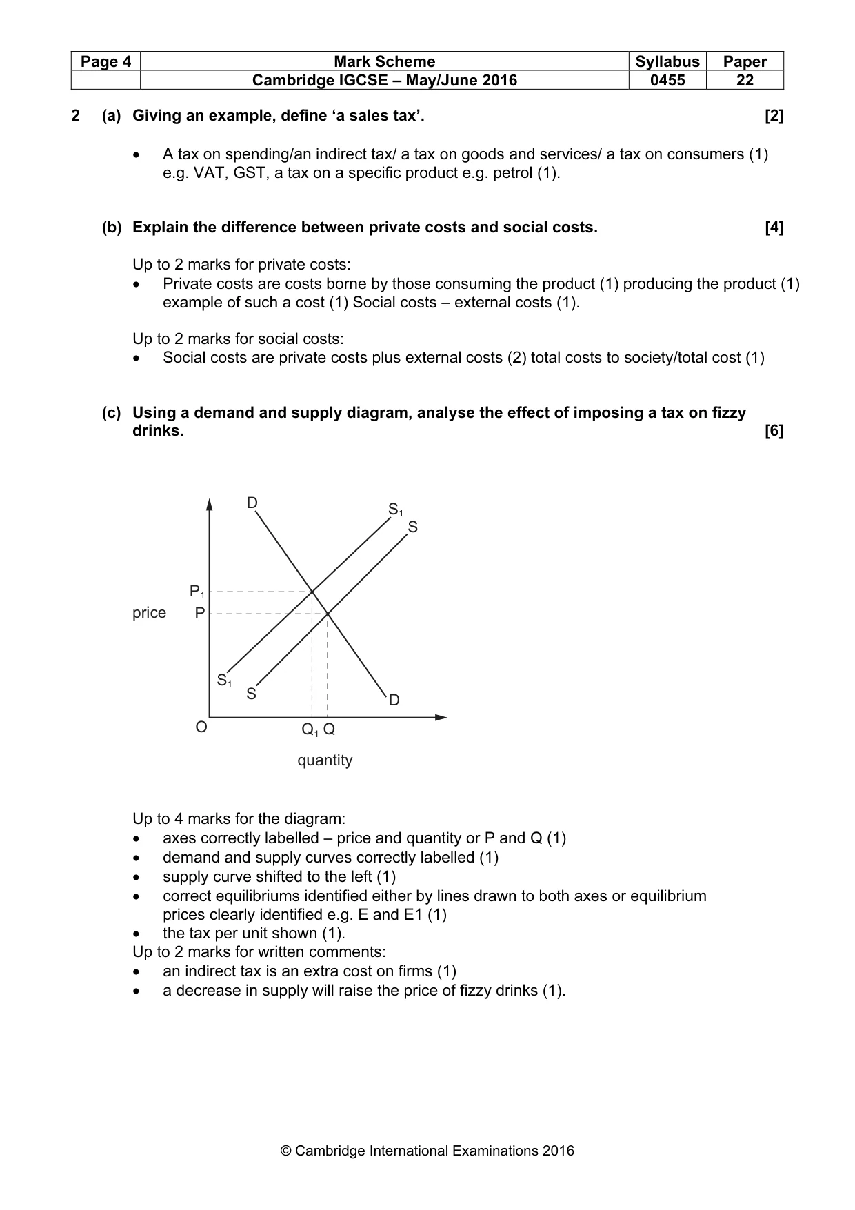 Mark scheme, page 4 of 11