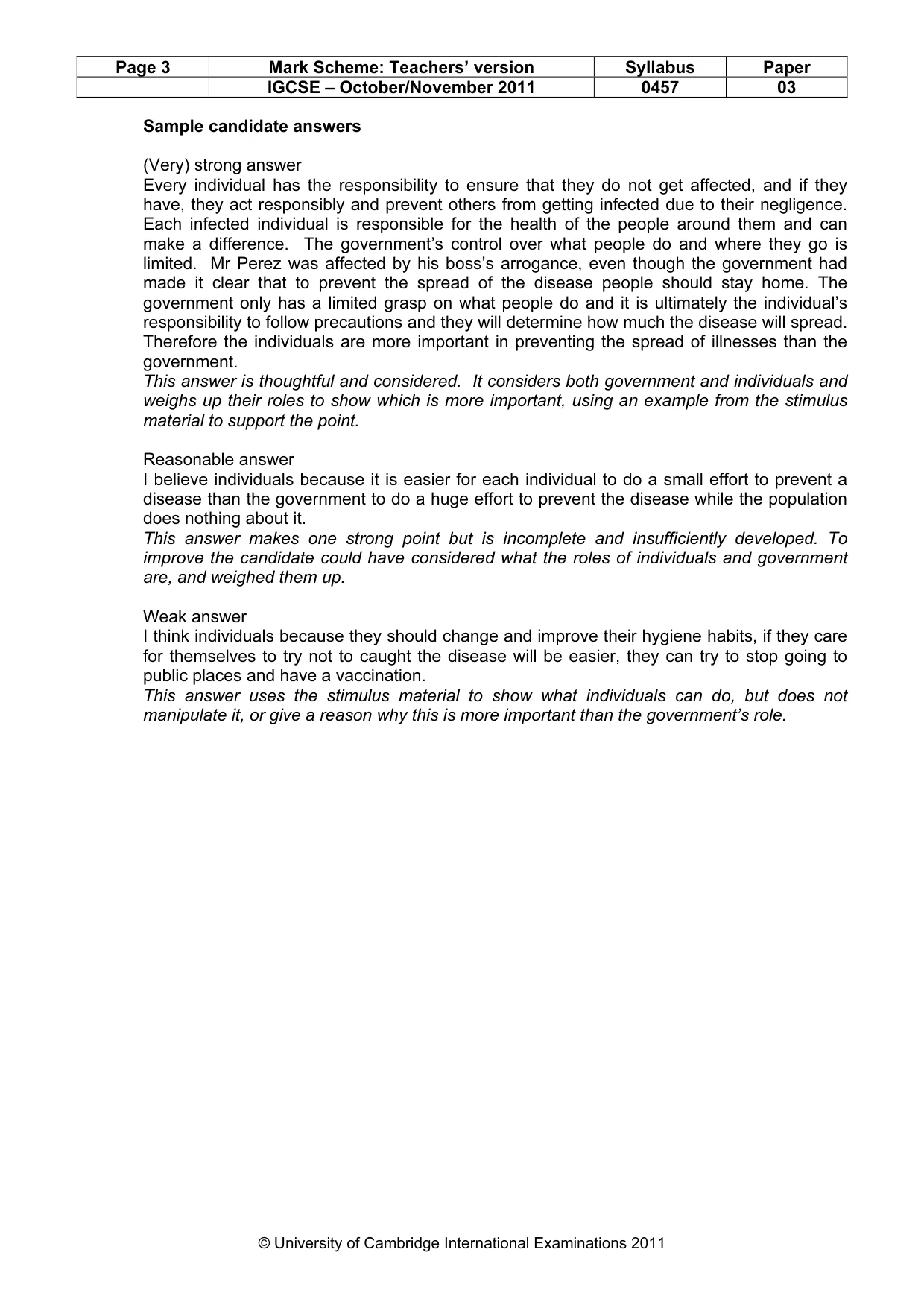 Mark scheme, page 3 of 23