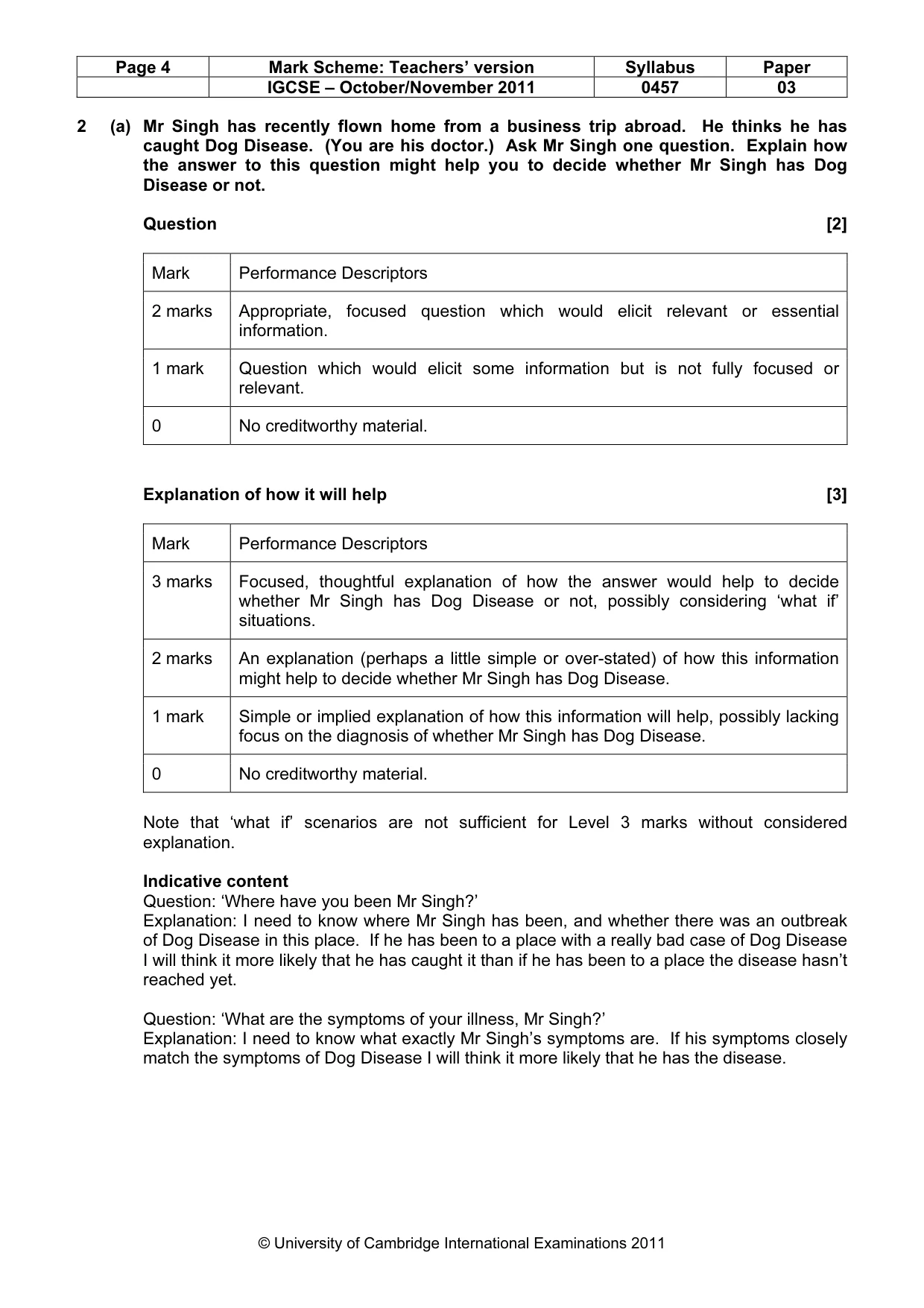 Mark scheme, page 4 of 23