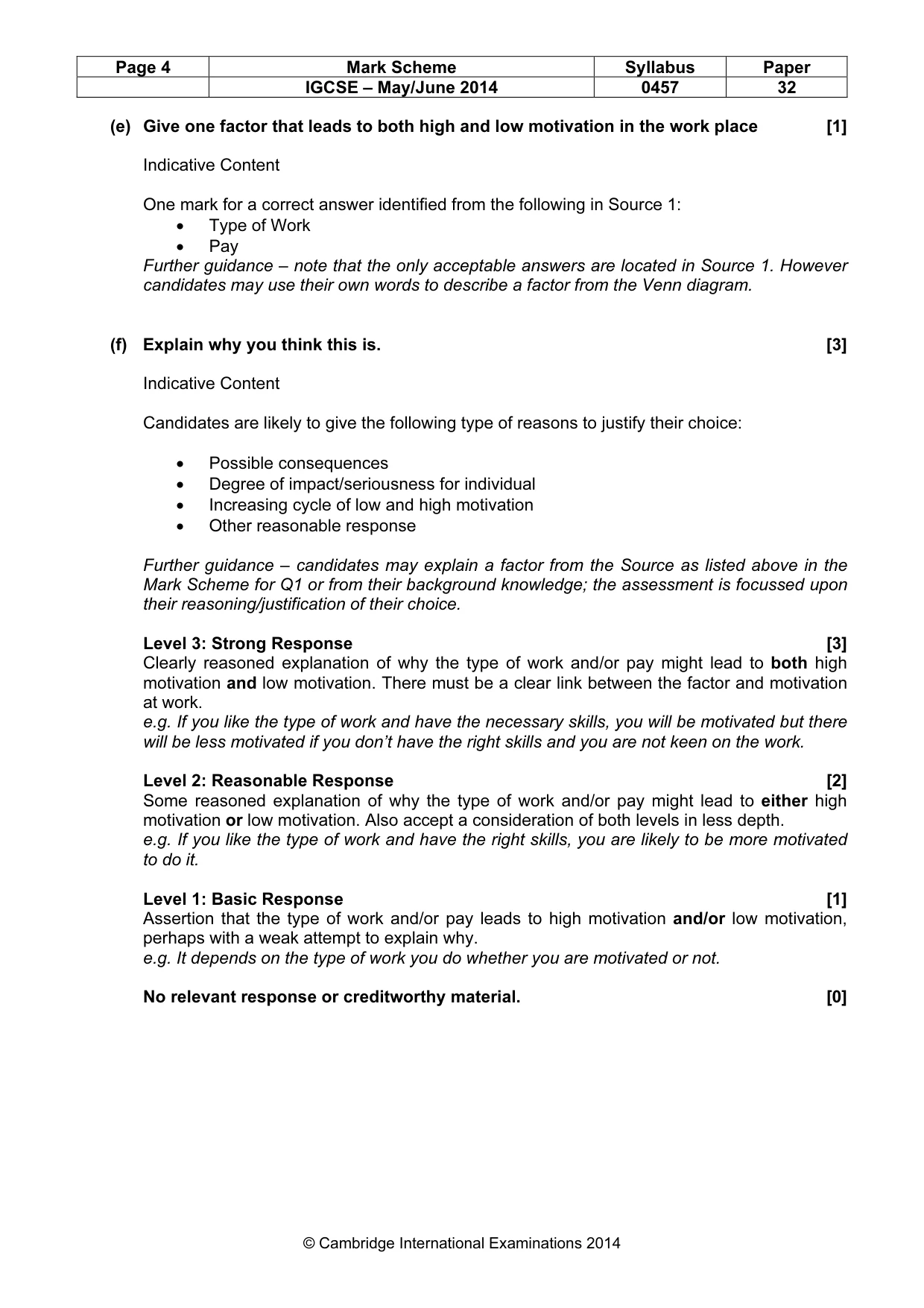 Mark scheme, page 4 of 11