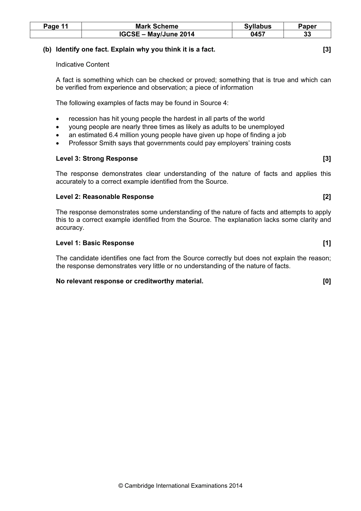 Mark scheme, page 11 of 15