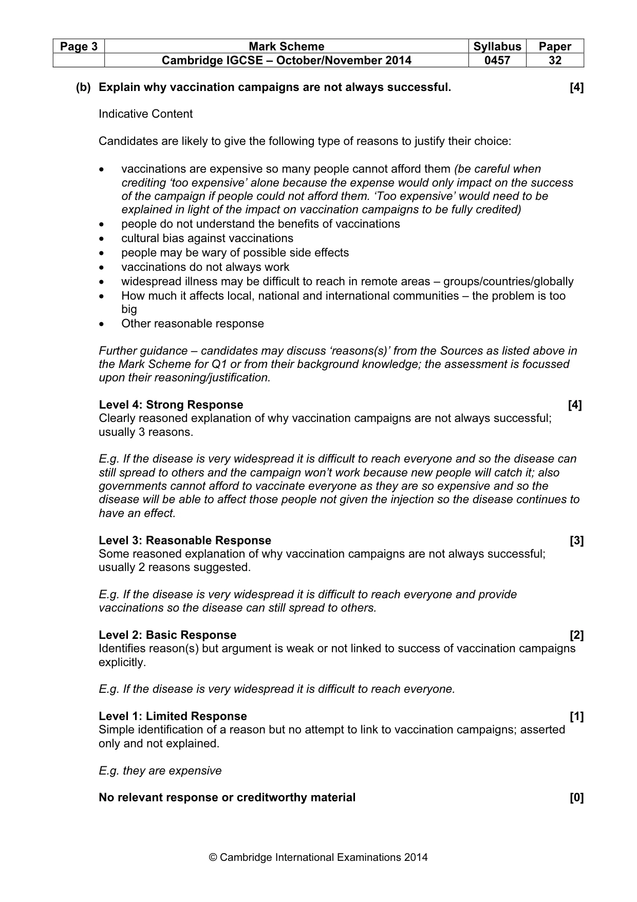 Mark scheme, page 3 of 14