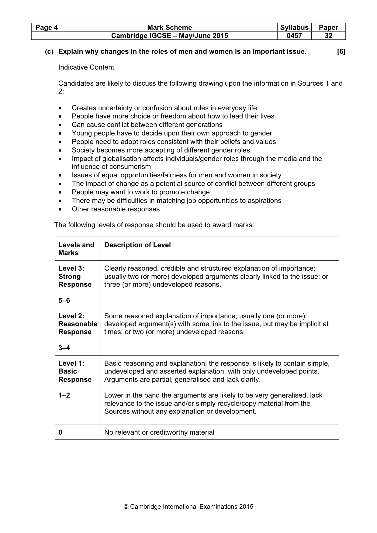 Mark scheme, page 4 of 13