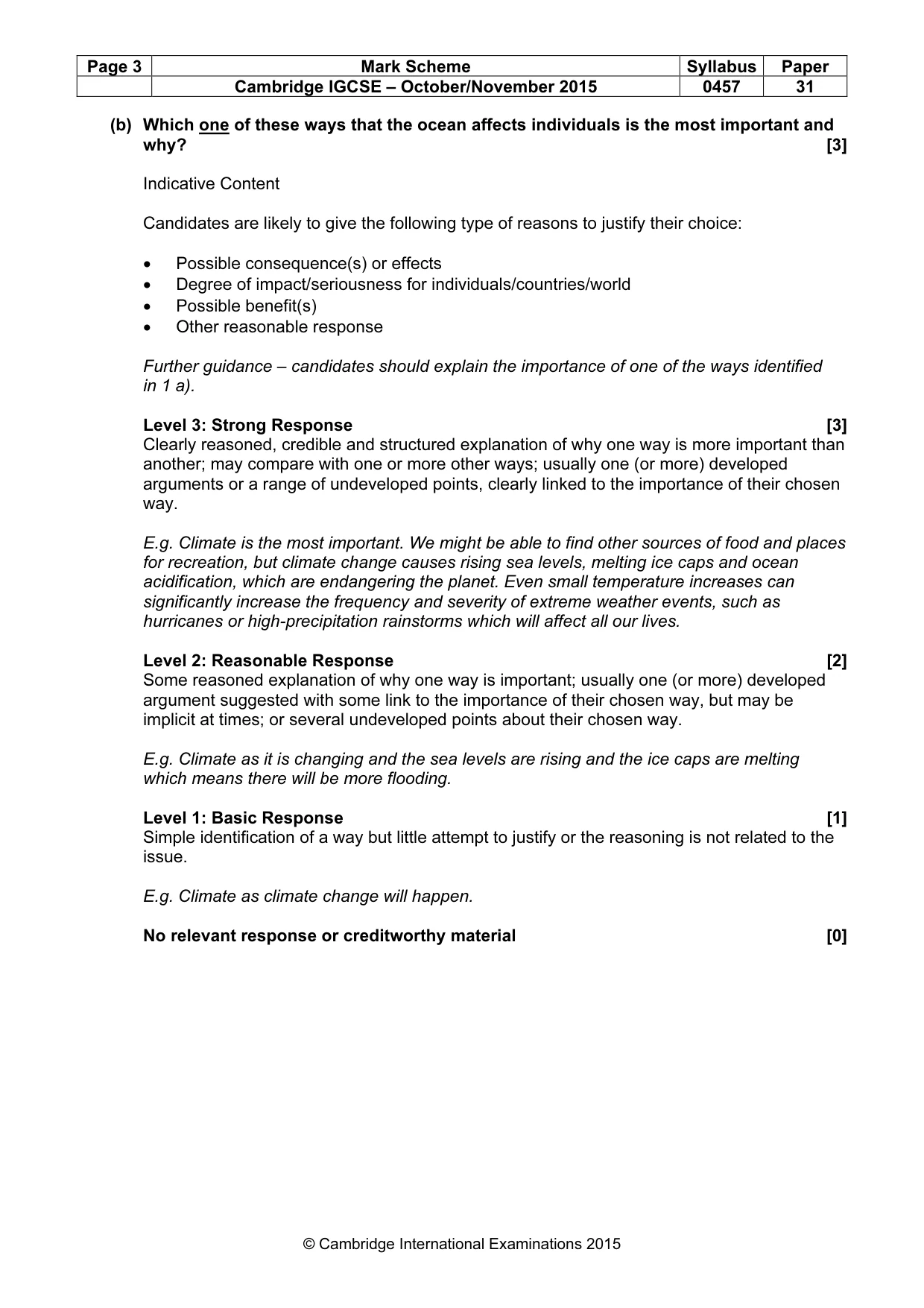 Mark scheme, page 3 of 13