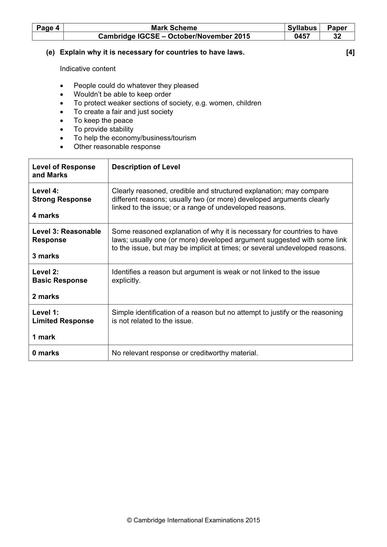 Mark scheme, page 4 of 13