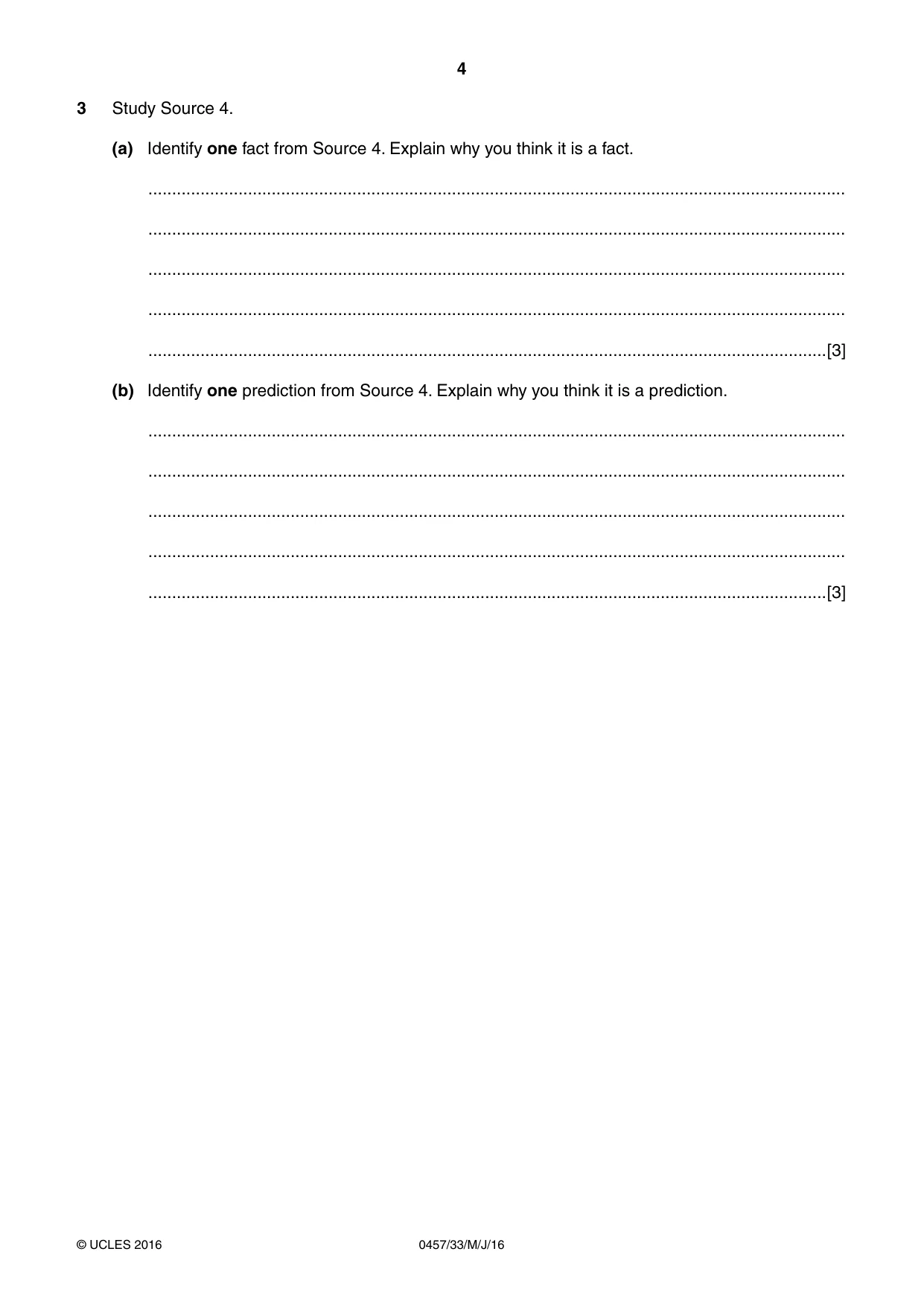 Cambridge IGCSE Global Perspectives 0457 2016 May/June Paper 3 · Variant 3 question paper, page 4 of 8