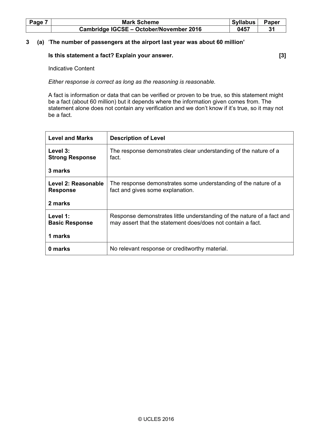 Mark scheme, page 7 of 12