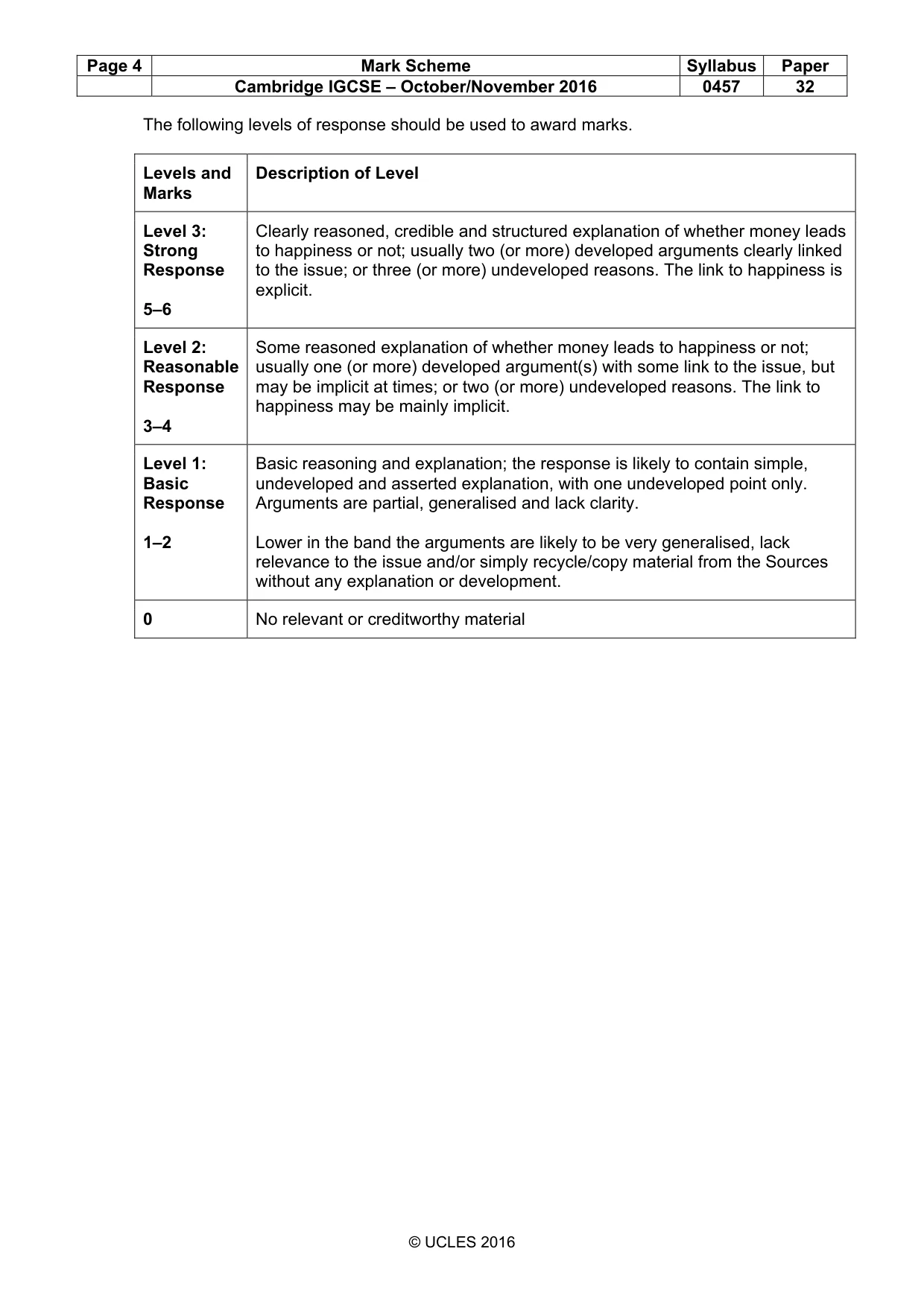 Mark scheme, page 4 of 13
