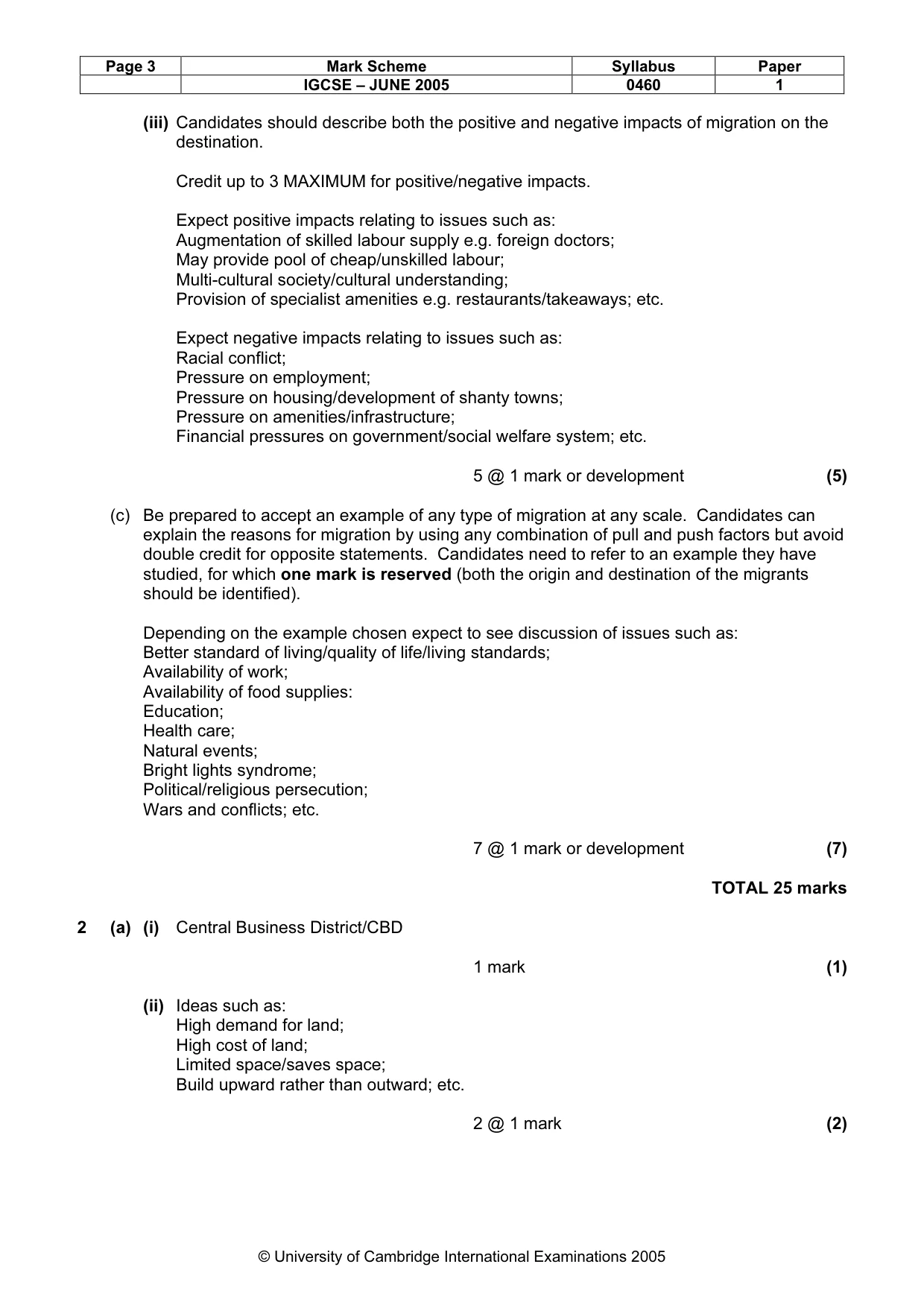 Mark scheme, page 6 of 15