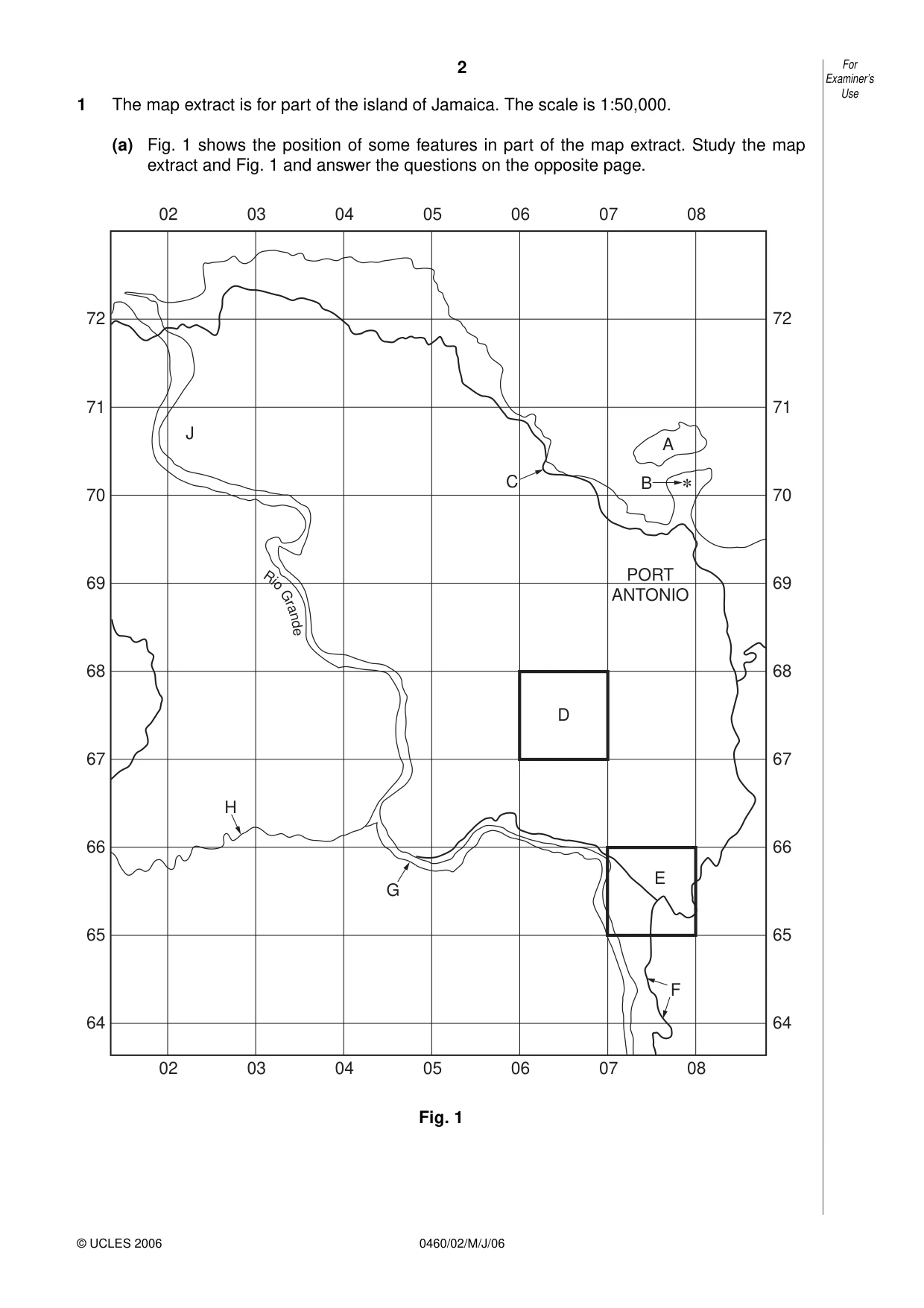 Cambridge IGCSE Geography 0460 2006 May/June Paper 2 · Variant 1 question paper, page 2 of 16