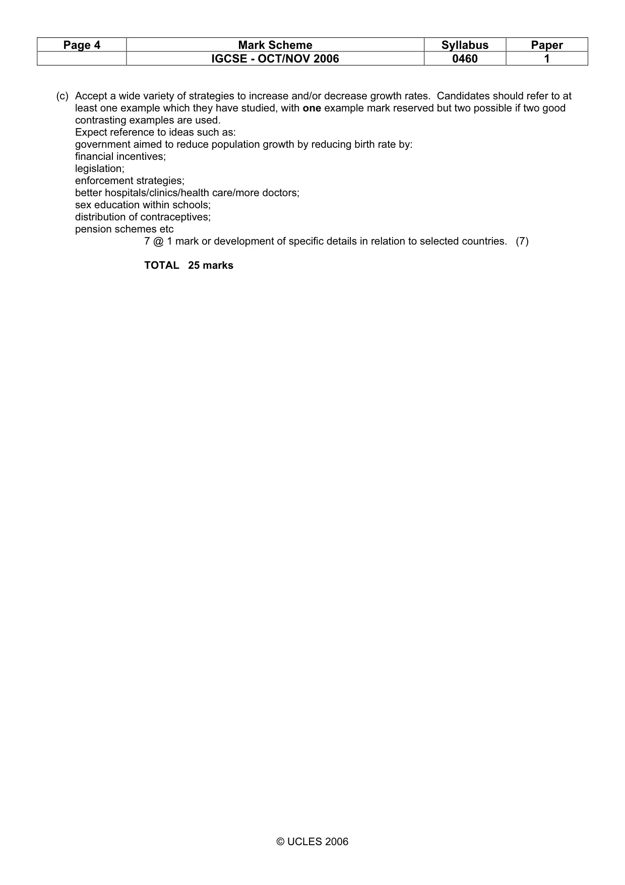 Mark scheme, page 4 of 14