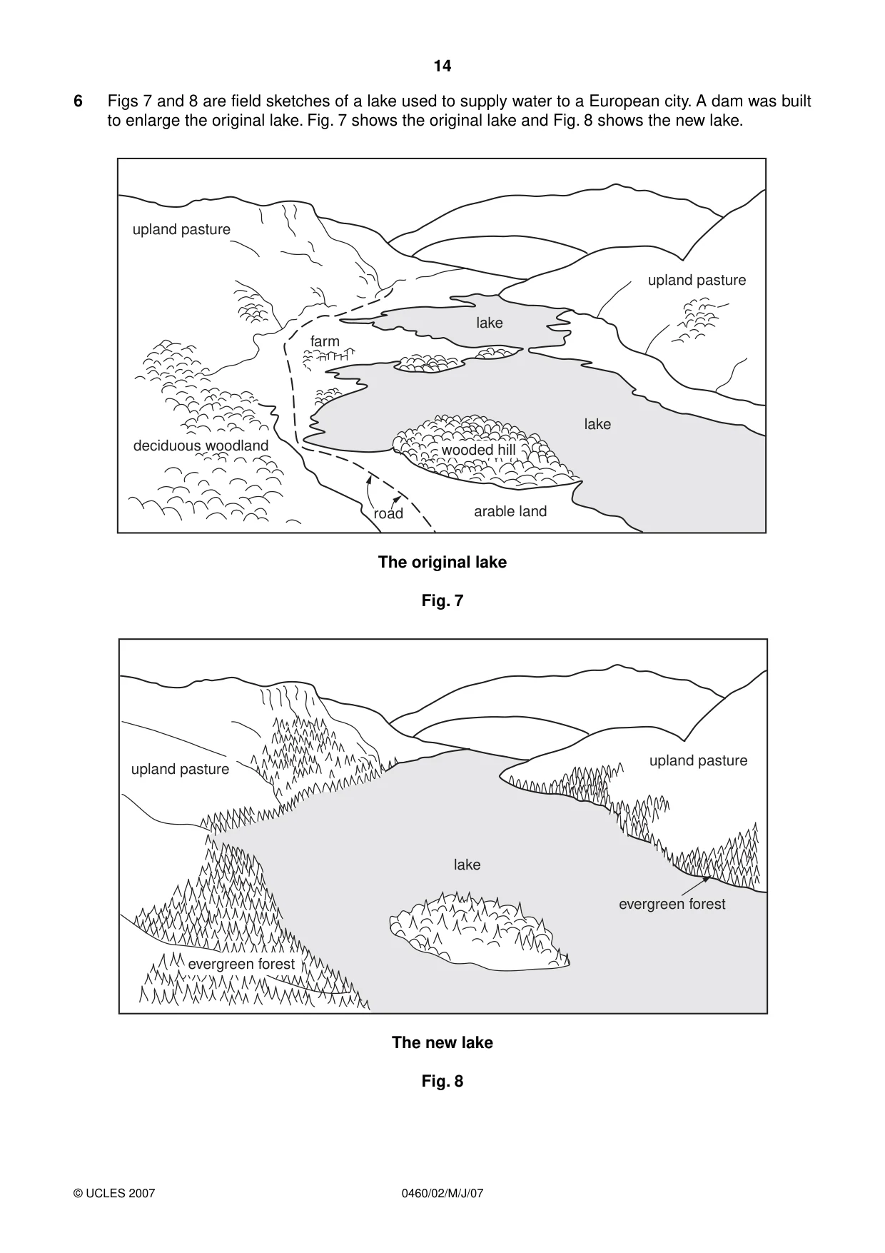 Cambridge IGCSE Geography 0460 2007 May/June Paper 2 · Variant 1 question paper, page 14 of 16